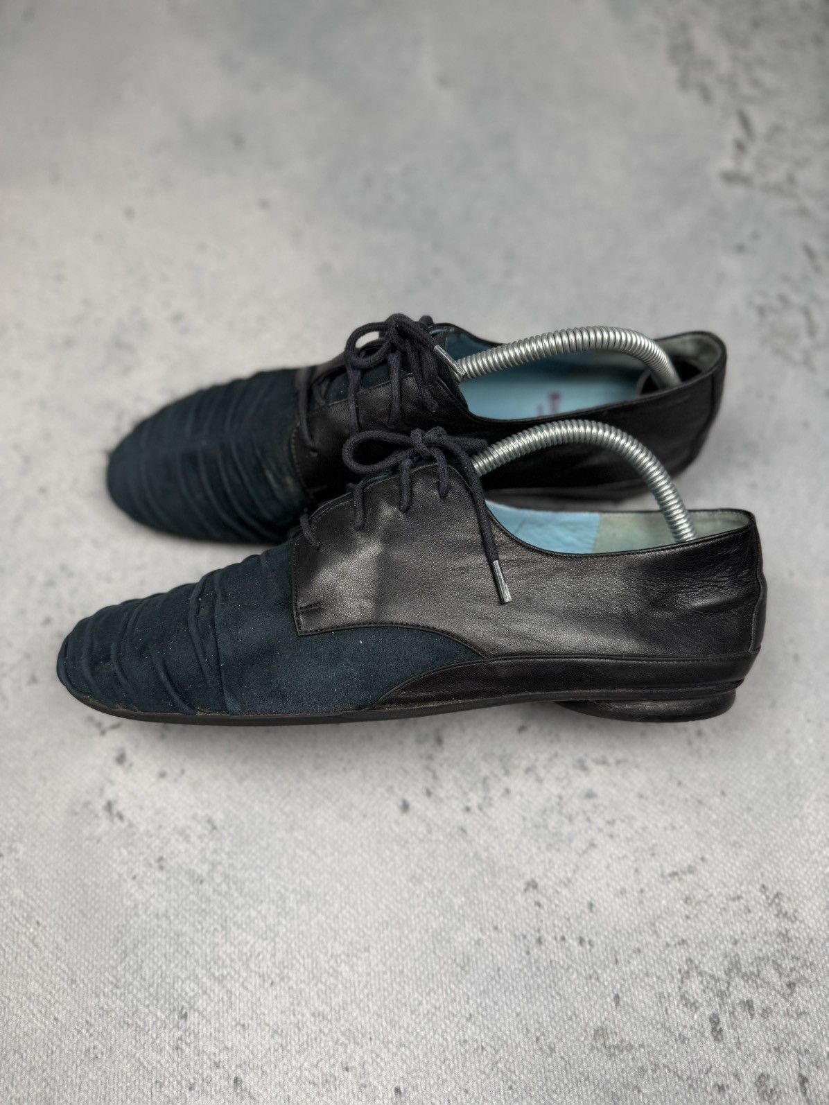 Vintage Thierry Rabotin Piuma Vintage Italian Shoes Suede Leather Size US 9.5 / IT 39.5 - 2 Thumbnail
