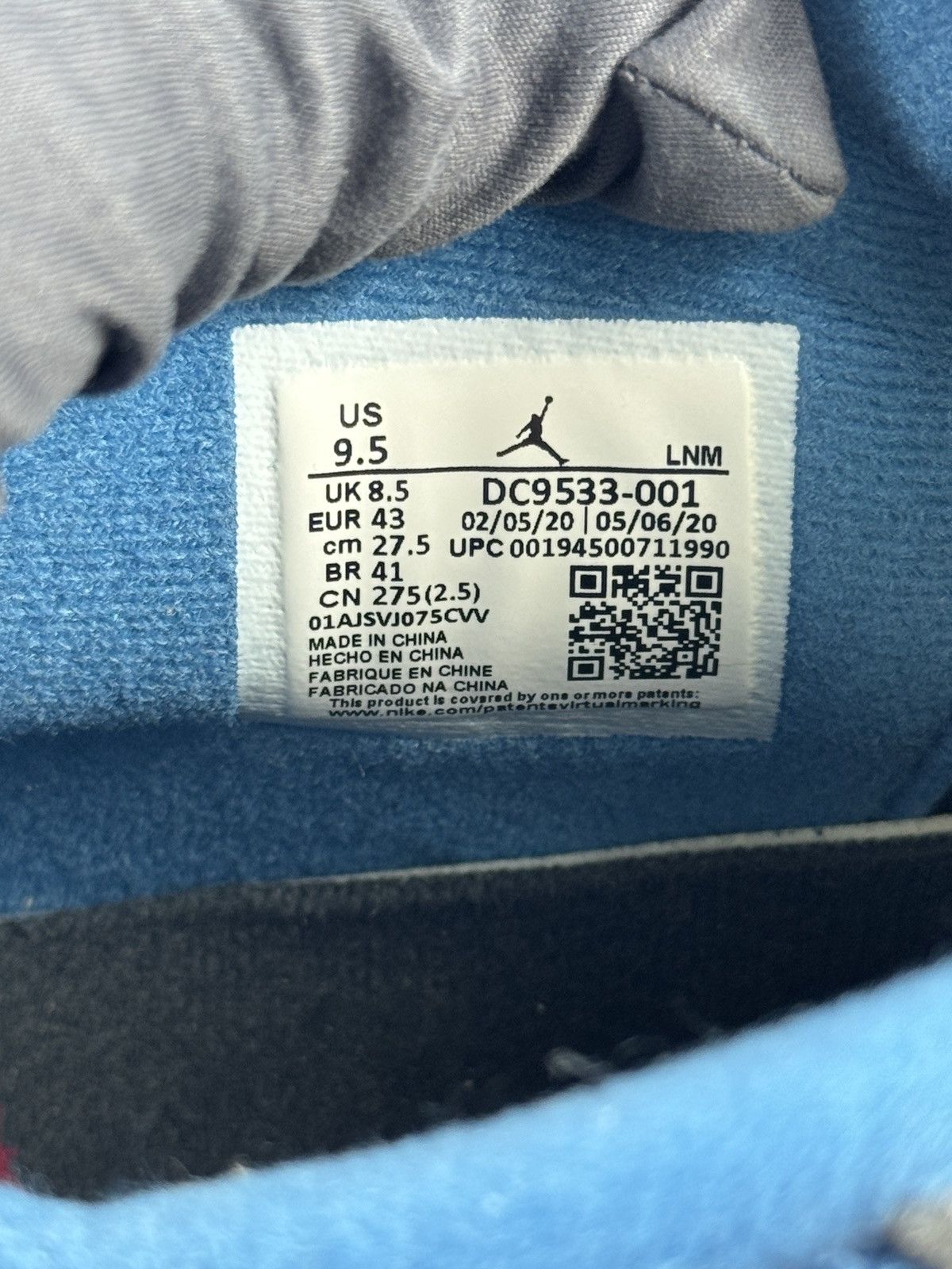 Jordan Brand JORDAN 4 RETRO UNION OFF NIOR Size US 9.5 / EU 42-43 - 11 Thumbnail