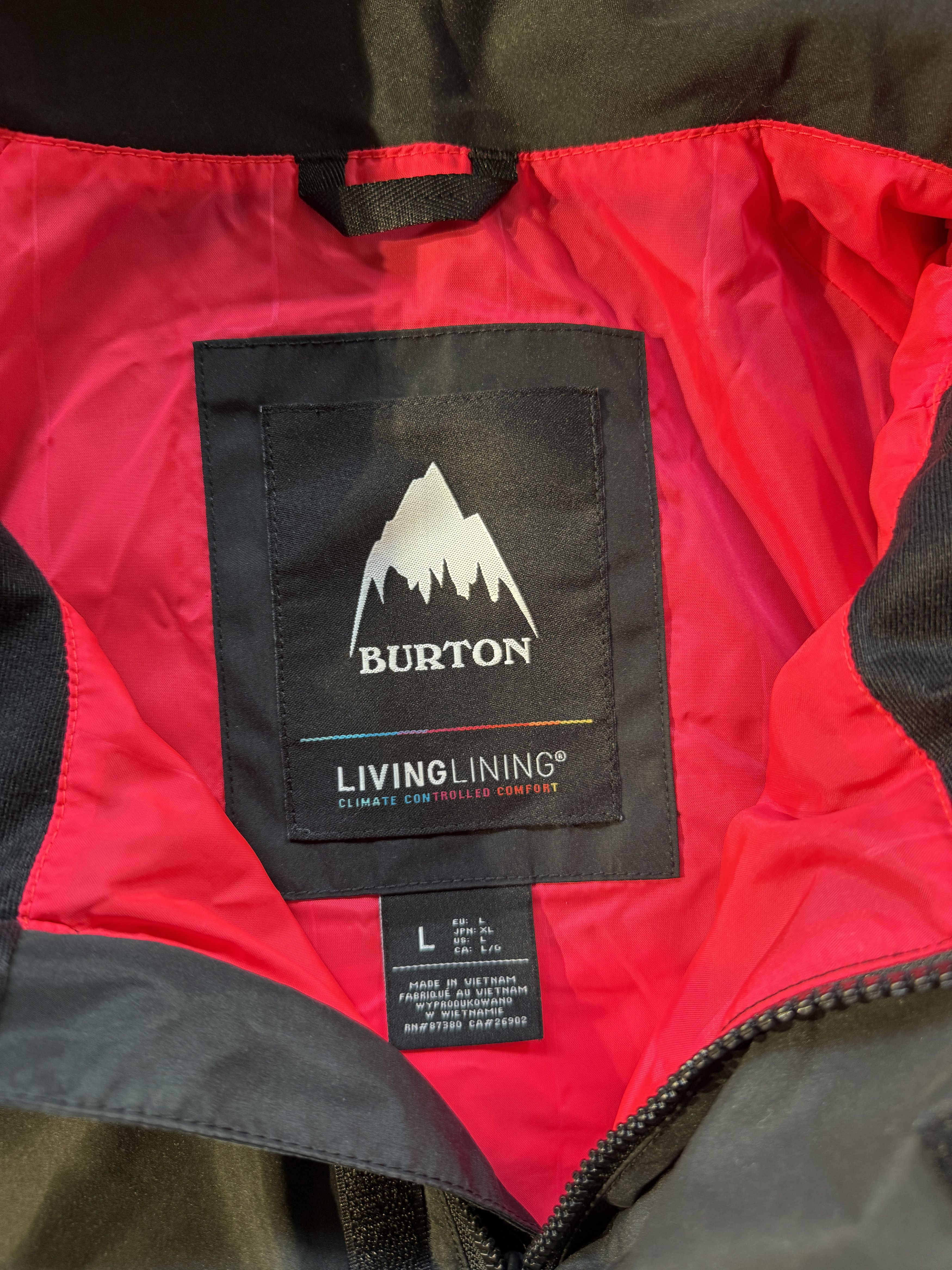 Burton Burton Frostner Anorak Size US L / EU 52-54 / 3 - 6 Thumbnail