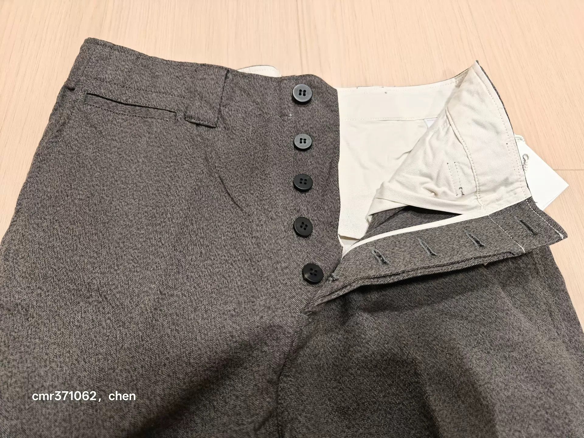 Visvim VISVIM 24AW WIDE CHINO PANTS grey1 pre-washed long-staple cotton twill Size US 30 / EU 46 - 4 Thumbnail