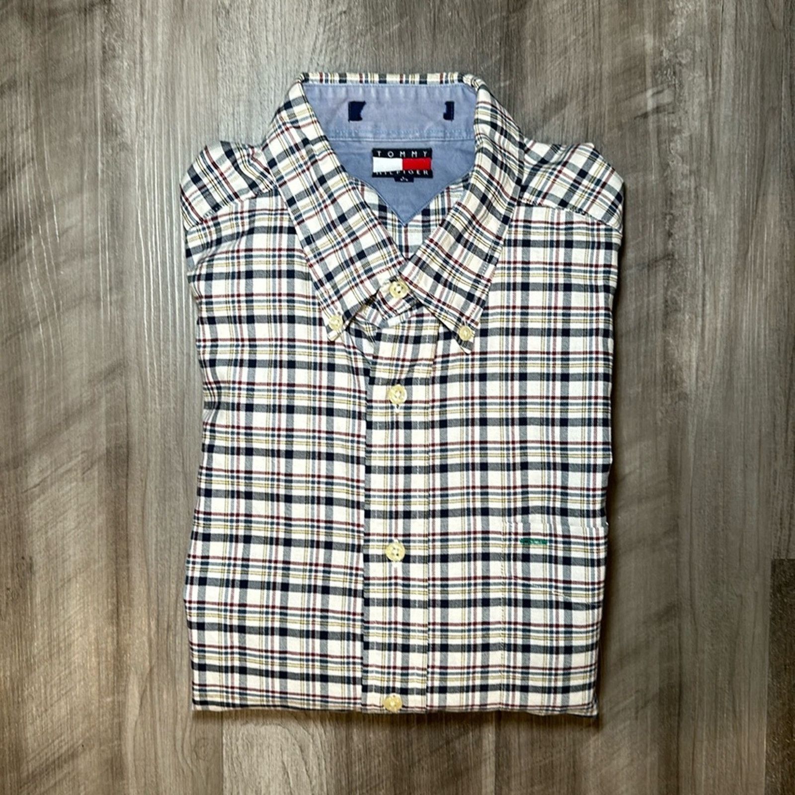 Tommy Hilfiger Tommy Hilfiger Long Sleeve Button Down - Large Size US L / EU 52-54 / 3 - 1 Thumbnail