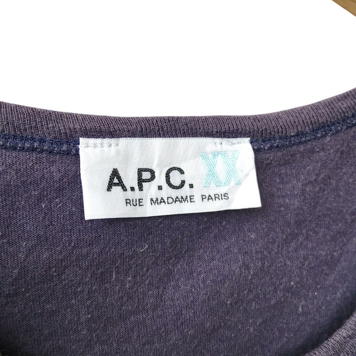 A.P.C. A.P.C XX France Girls Youth Logo Baby Tee Size XS / US 0-2 / IT 36-38 - 4 Thumbnail