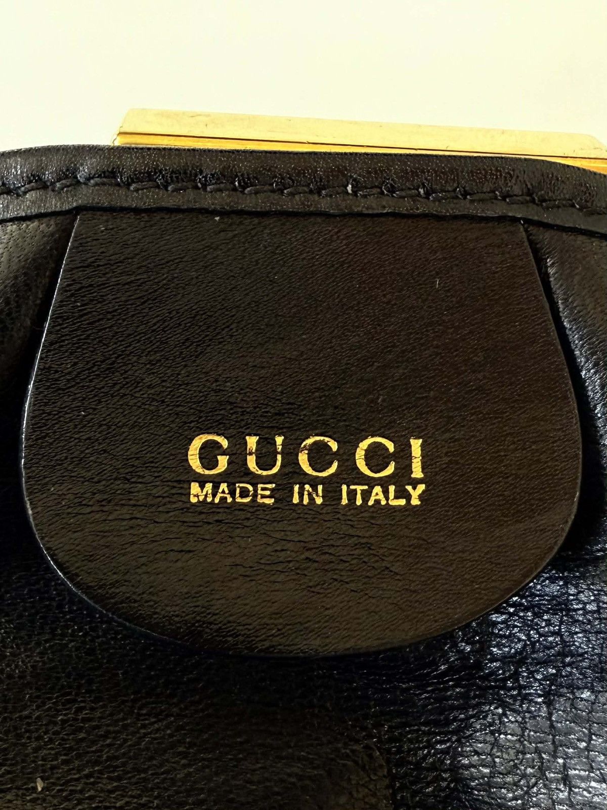 Gucci Gucci by Tom ford Black Crocodile Embossed Leather Handbag Size ONE SIZE - 10 Thumbnail