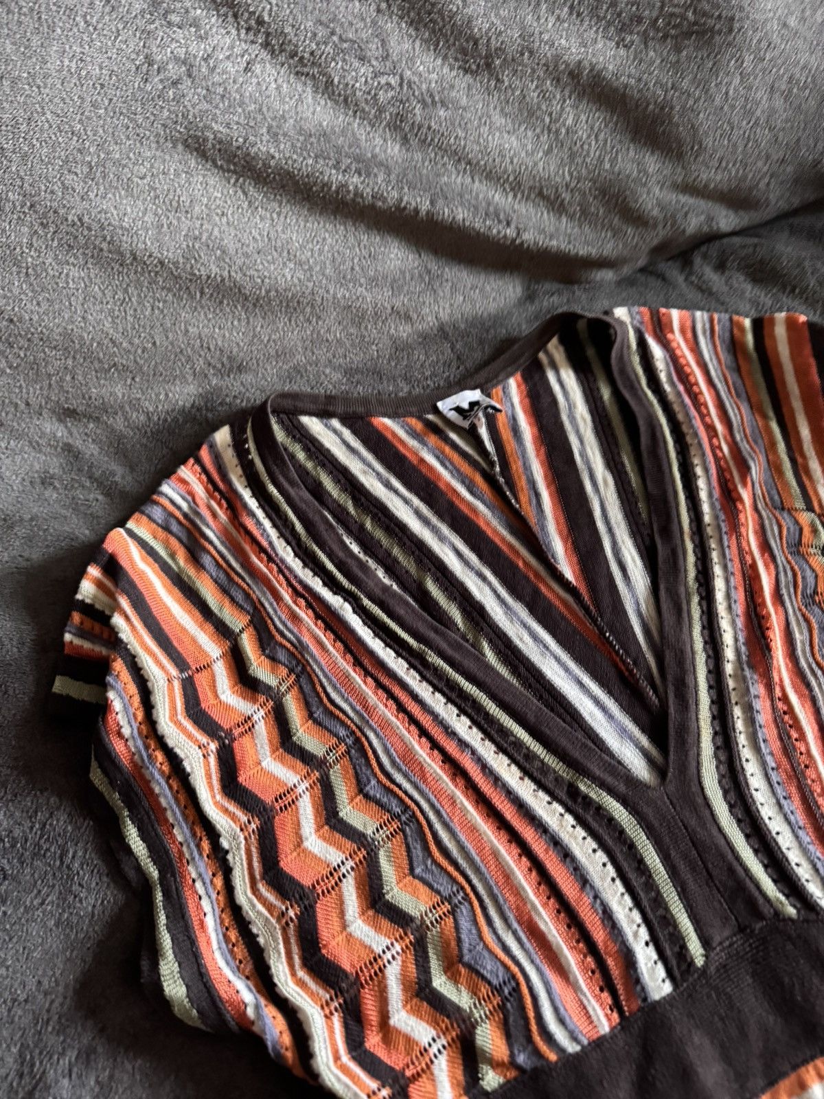 Missoni Missoni luxury silk pleated dress Size M / US 6-8 / IT 42-44 - 2 Thumbnail