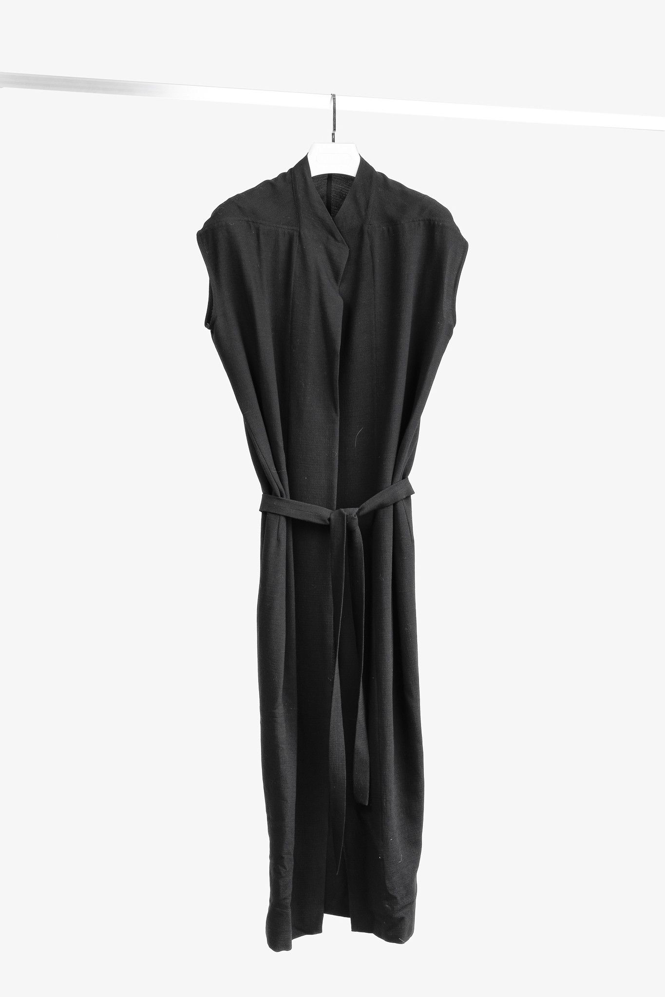 Rick Owens Rick Owens AW/13 Kimono-Style Wool Wrap Dress Size XL / US 12-14 / IT 48-50 - 1 Thumbnail