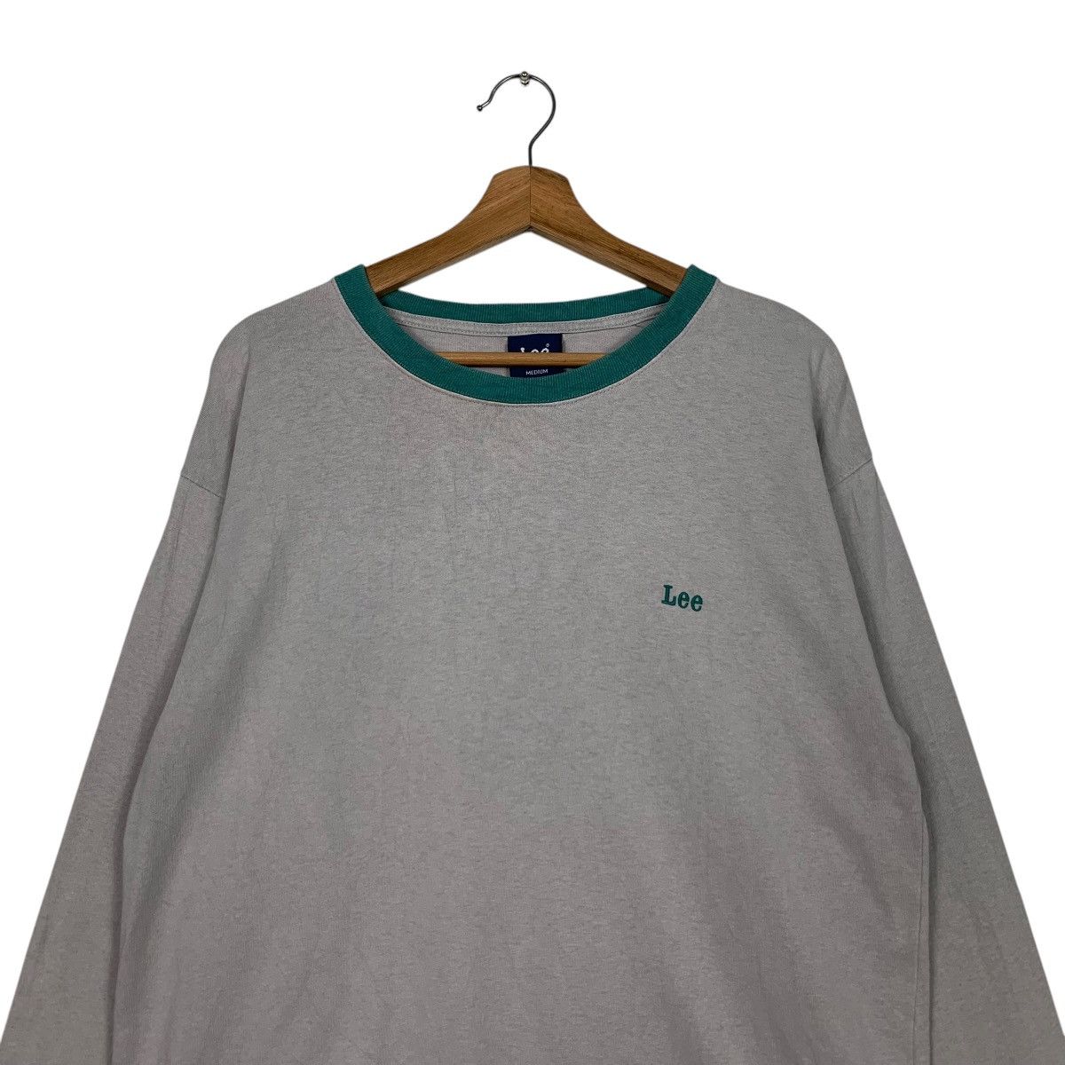 Lee LEE DUNGAREES Bulldog Big Logo Long Sleeve Shirt #2626-C118 Size US M / EU 48-50 / 2 - 4 Thumbnail