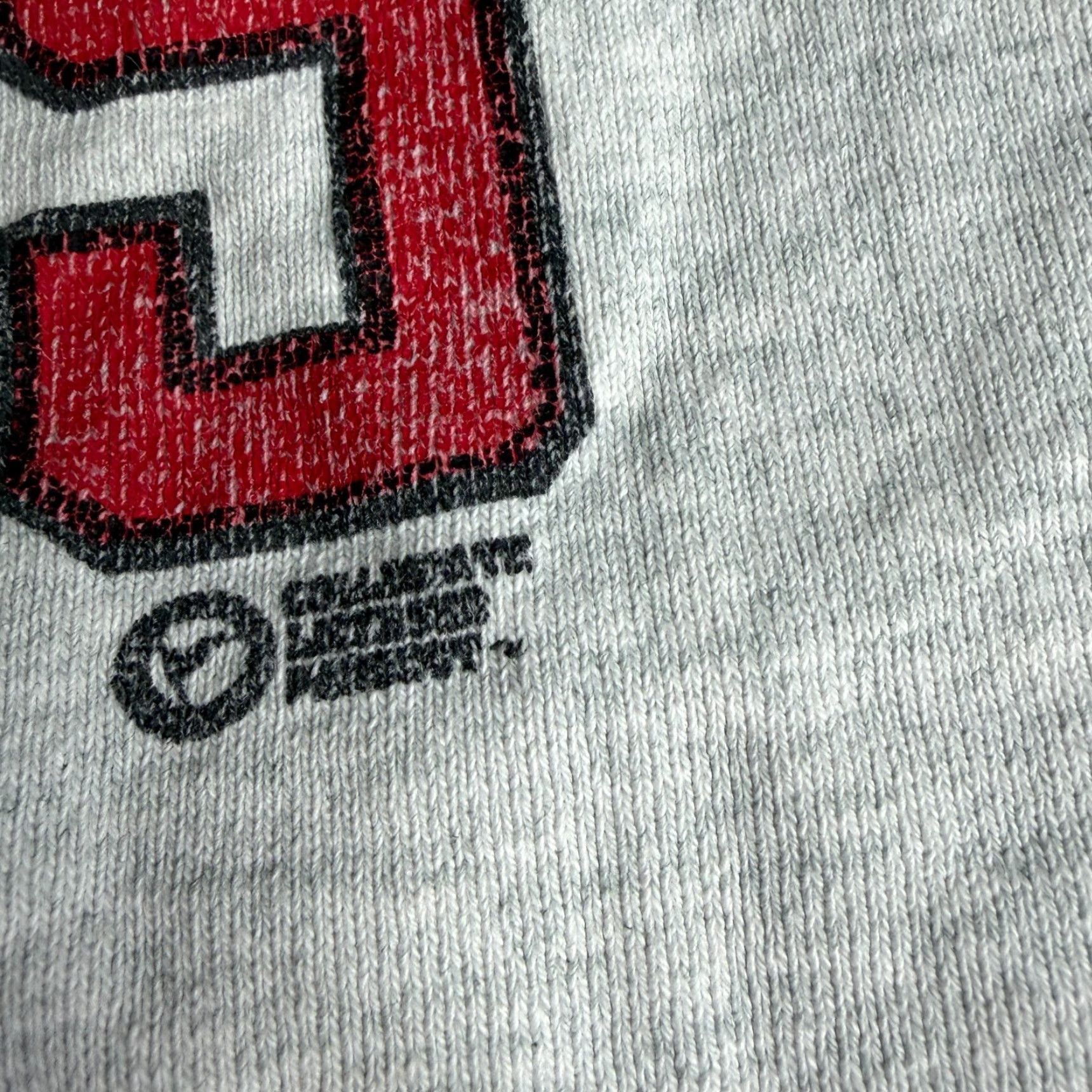 Vintage VINTAGE Rutgers University Sweater XL Gray American Vintage Sweatshirt Men Long Sleeve Crew Neck Pullover Size US XL / EU 56 / 4 - 6 Thumbnail