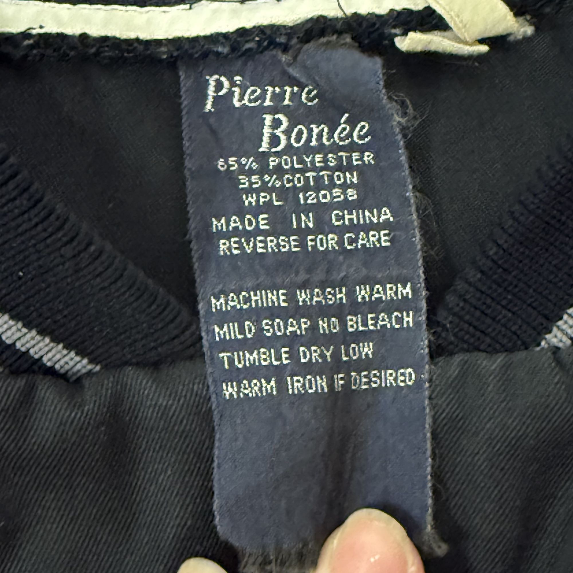 Other Vtg Pierre Bonee GABARDINE Bomber Stadium Rickey jacket Size US M / EU 48-50 / 2 - 6 Thumbnail