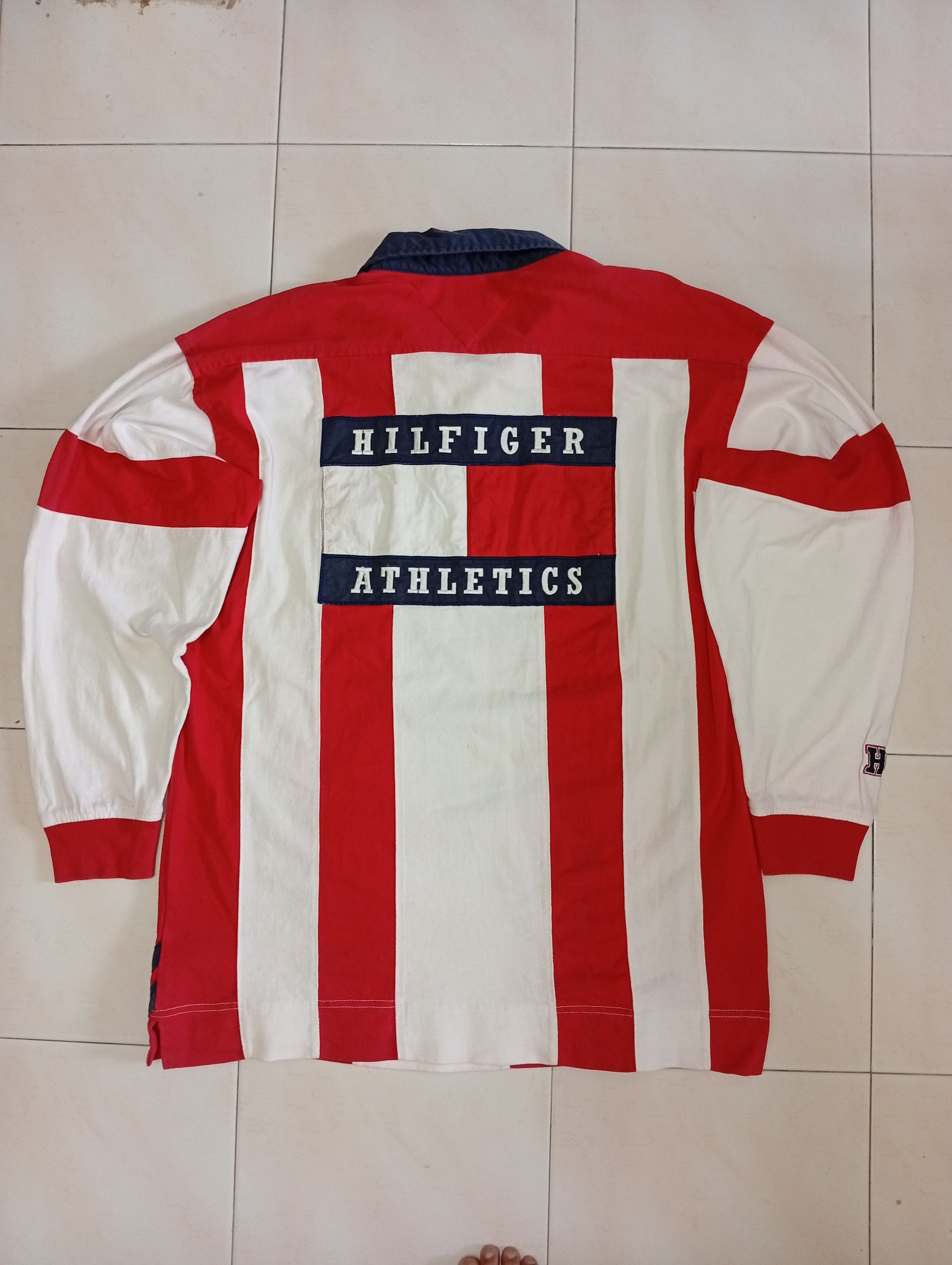 Tommy Hilfiger × Vintage Tommy Hilfiger X polo rugby Size US L / EU 52-54 / 3 - 1 Thumbnail