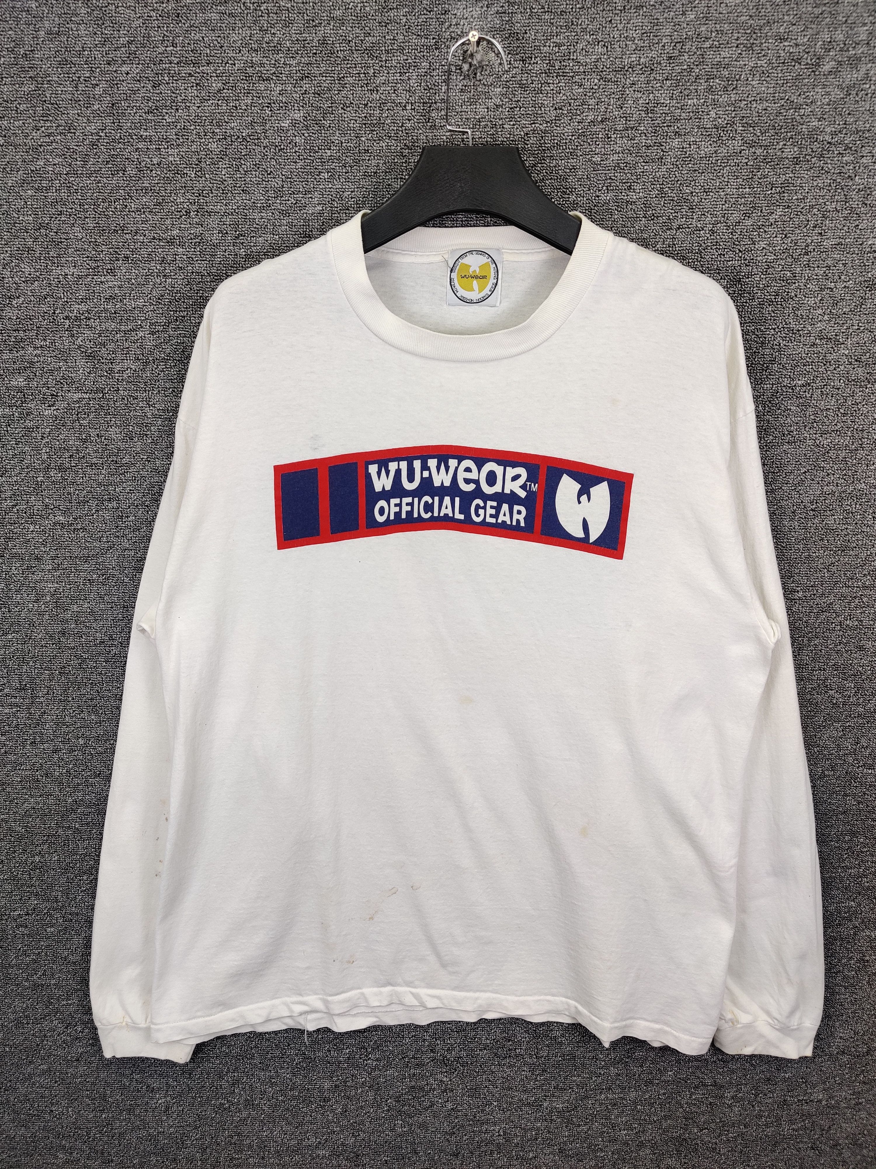 Wu-Tang Clan Vintage 90s Wu Wear Wu-Tang Clan Long Sleeve Tee Tshirt Size US L / EU 52-54 / 3 - 1 Thumbnail