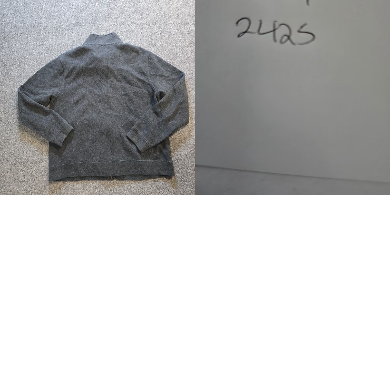 Vintage LL Bean Jacket Mens Large Gray Full Zip Pockets Cotton Padded Elbows Capsule Size US L / EU 52-54 / 3 - 8 Thumbnail