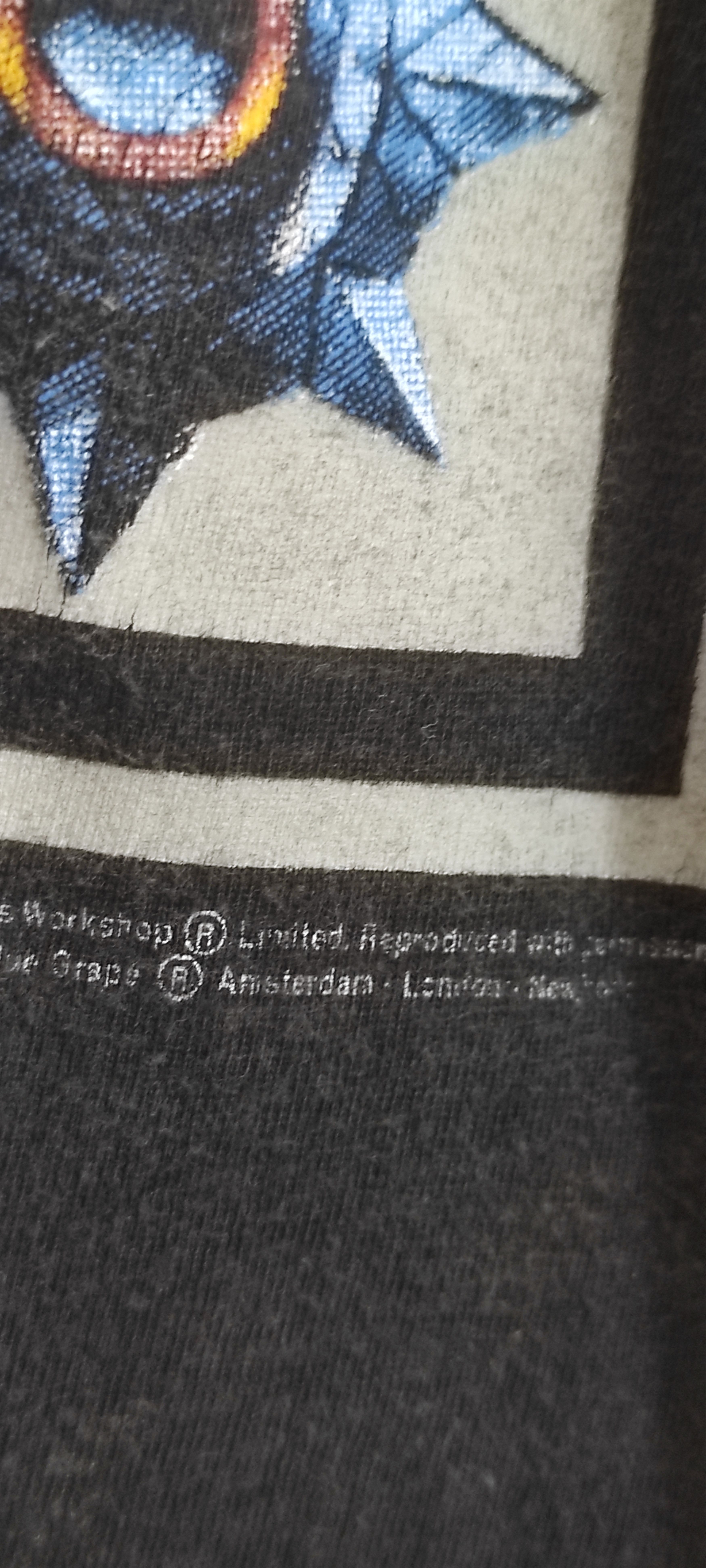Vintage Warhammer Blue Grape Tee 1997 Innocence Proves Nothing Size US L / EU 52-54 / 3 - 17 Thumbnail