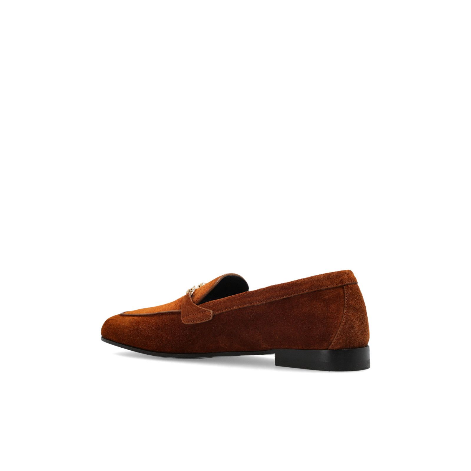 VERSACE Women's Brown Suede Loafers New And Authentic (Women
