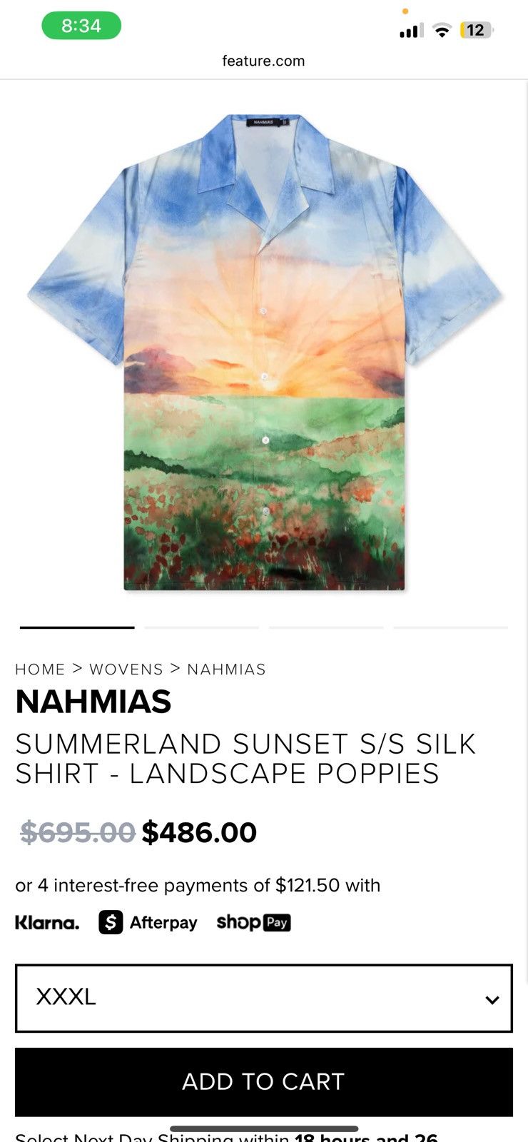 Nahmias Nahmias Silk Shirt XL Summer Amiri Versace Size US XL / EU 56 / 4 - 5 Thumbnail