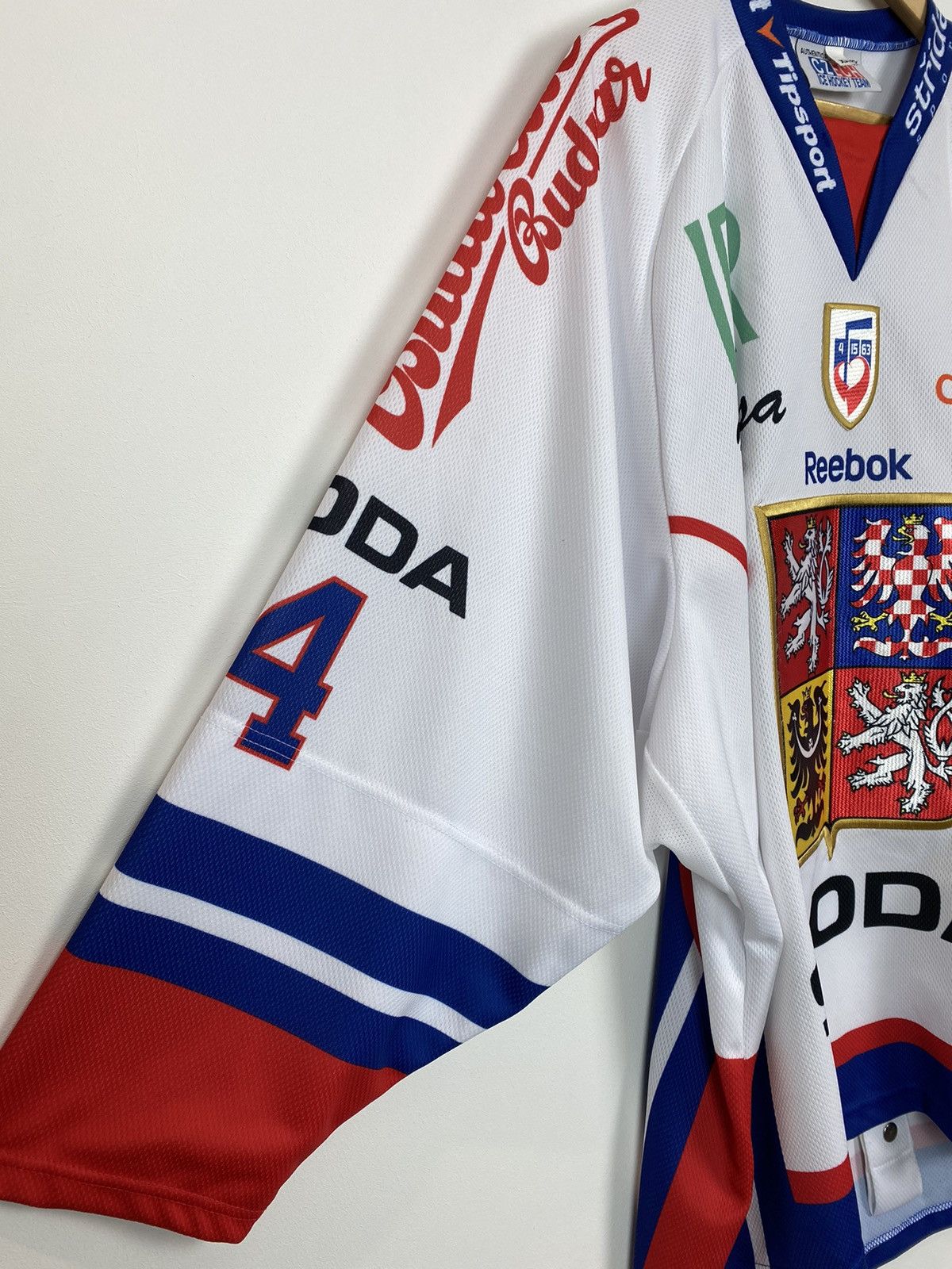 Reebok Czech Republic Jersey 2011-2012 Hockey Tour Reebok Shirt Size US XXL / EU 58 / 5 - 9 Thumbnail