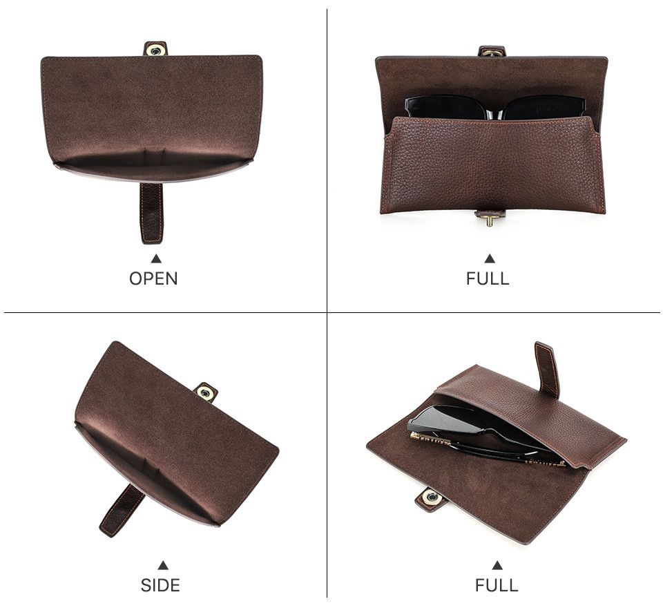 Japanese Brand × Leather × Vintage Leather Sunglasses Holder Bag Size ONE SIZE - 2 Thumbnail