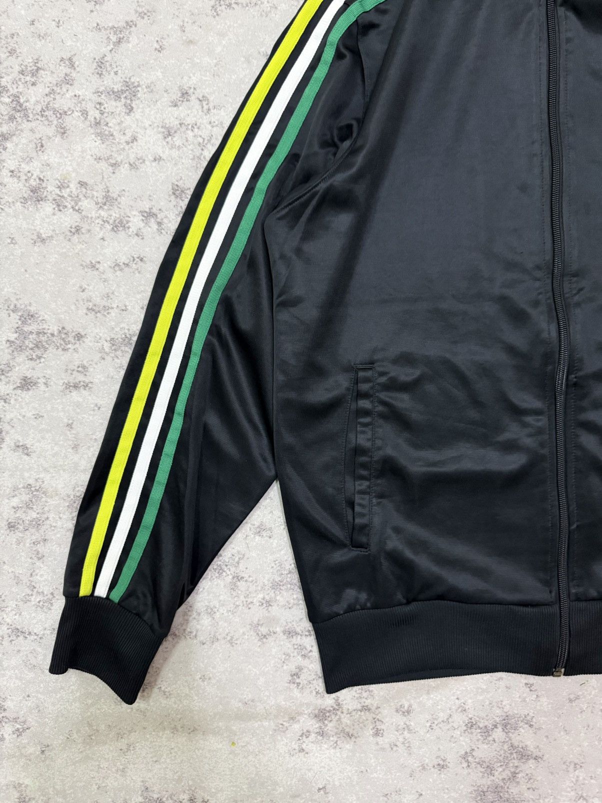 Adidas Adidas Neo Multicolor Side Tape Zip Up Tractop Sweater Size US S / EU 44-46 / 1 - 4 Thumbnail