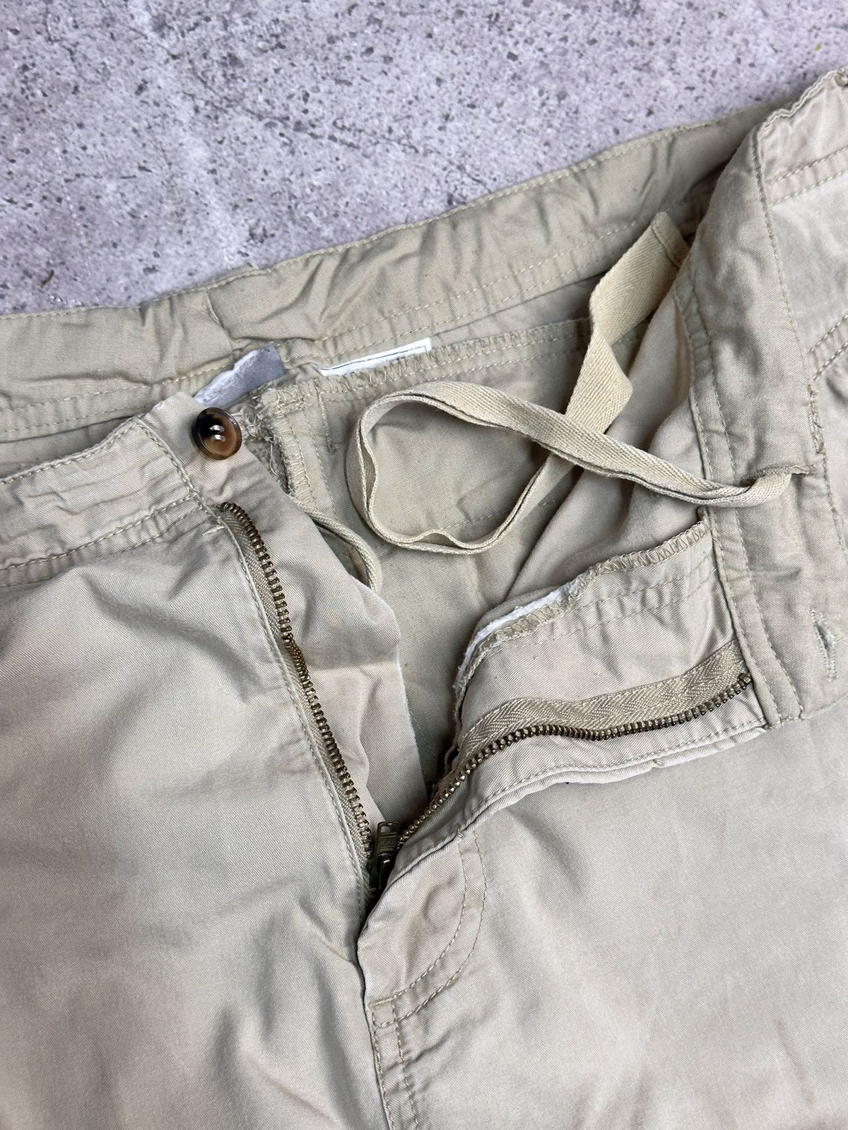 Nike Vintage Nike Cargo Baggy Japan Avantgarde Faded Bontage Y2K Size US 36 / EU 52 - 8 Thumbnail