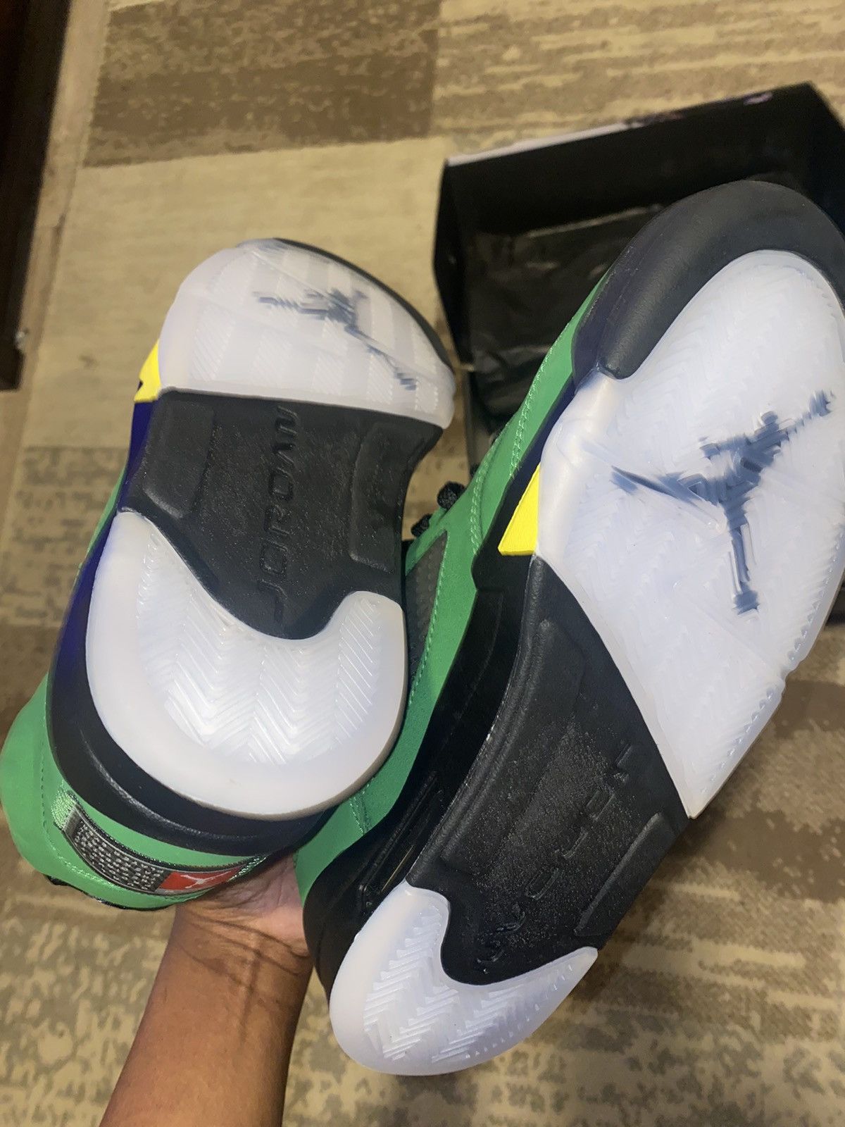 Jordan Brand Jordan 5 Retro SE Oregon ( $📦 on depop) Size US 8 / EU 41 - 5 Thumbnail