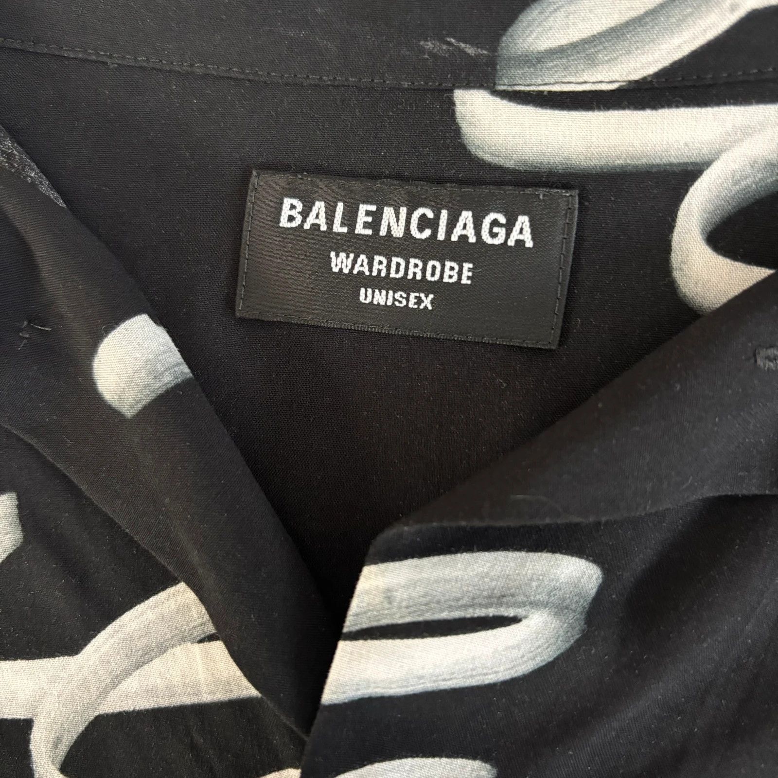 Balenciaga Balenciaga script logo shirt Size US M / EU 48-50 / 2 - 3 Thumbnail