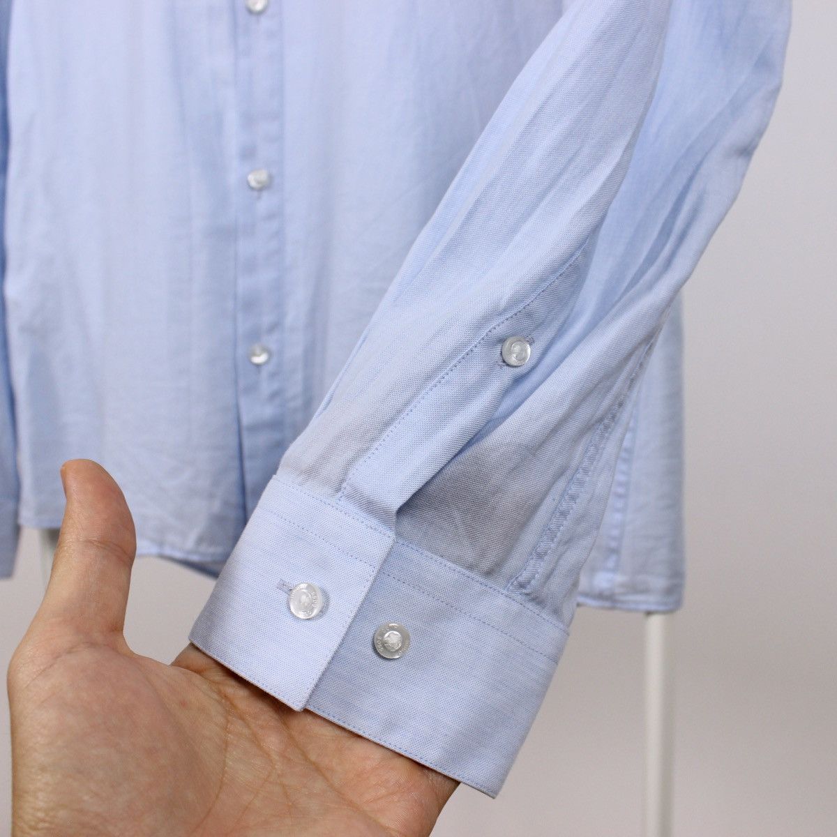 Hugo Boss Hugo Boss Long Sleeve Shirt Extra Slim Fit Size US M / EU 48-50 / 2 - 5 Thumbnail
