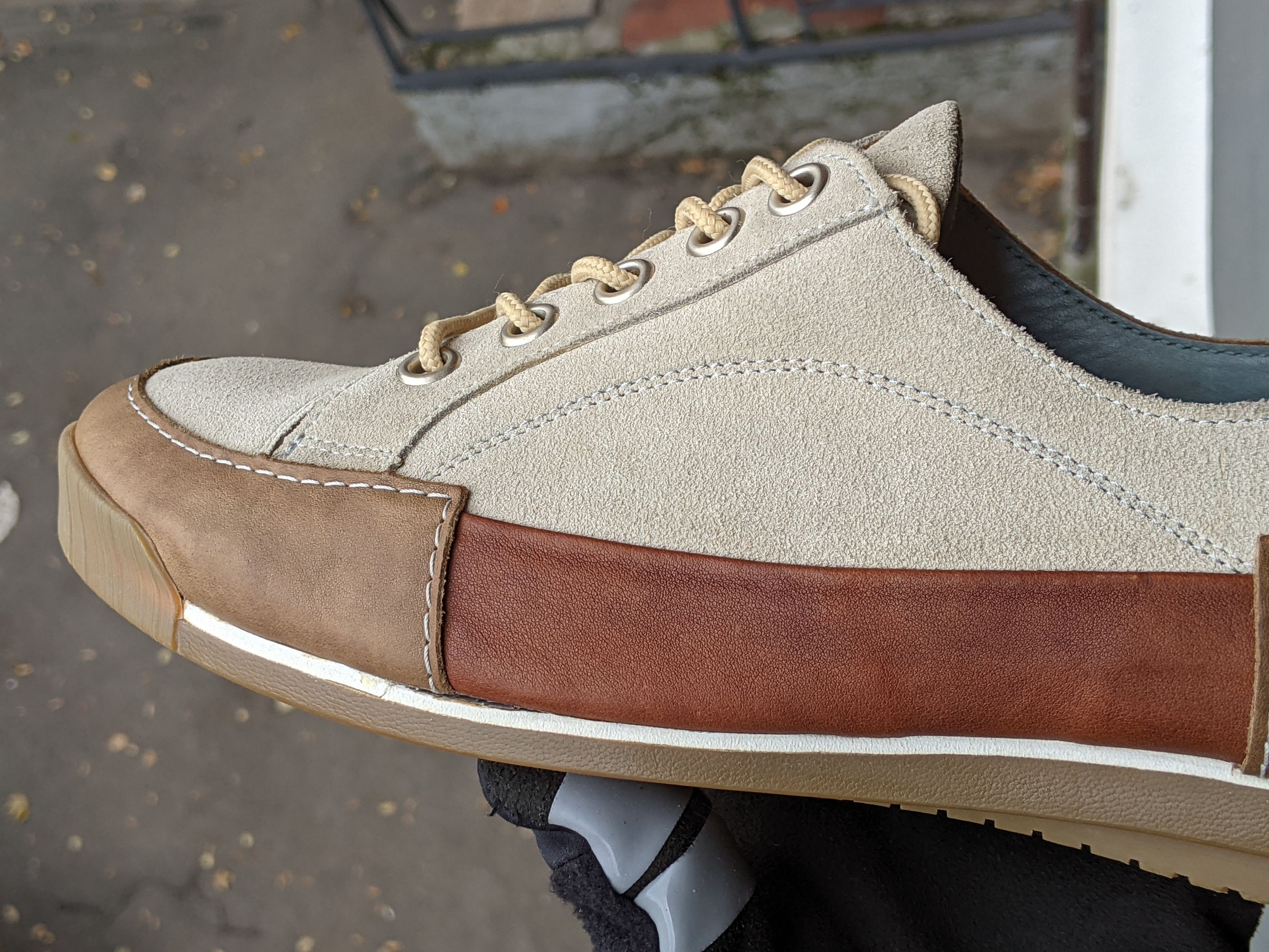Japanese Brand Think! Leather Casual Sneakers Shoes Prada Dior Puma Size US 9 / EU 42 - 15 Thumbnail