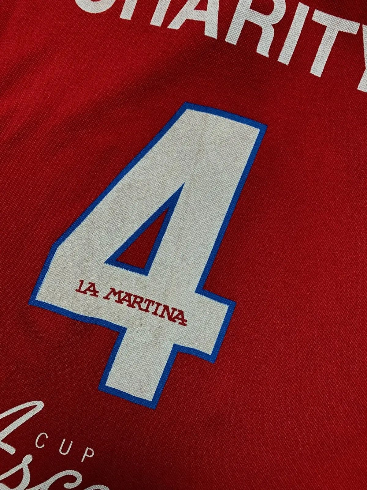La Martina Vintage La Martina polo red logo 4 size L Charity racing Size US L / EU 52-54 / 3 - 6 Thumbnail