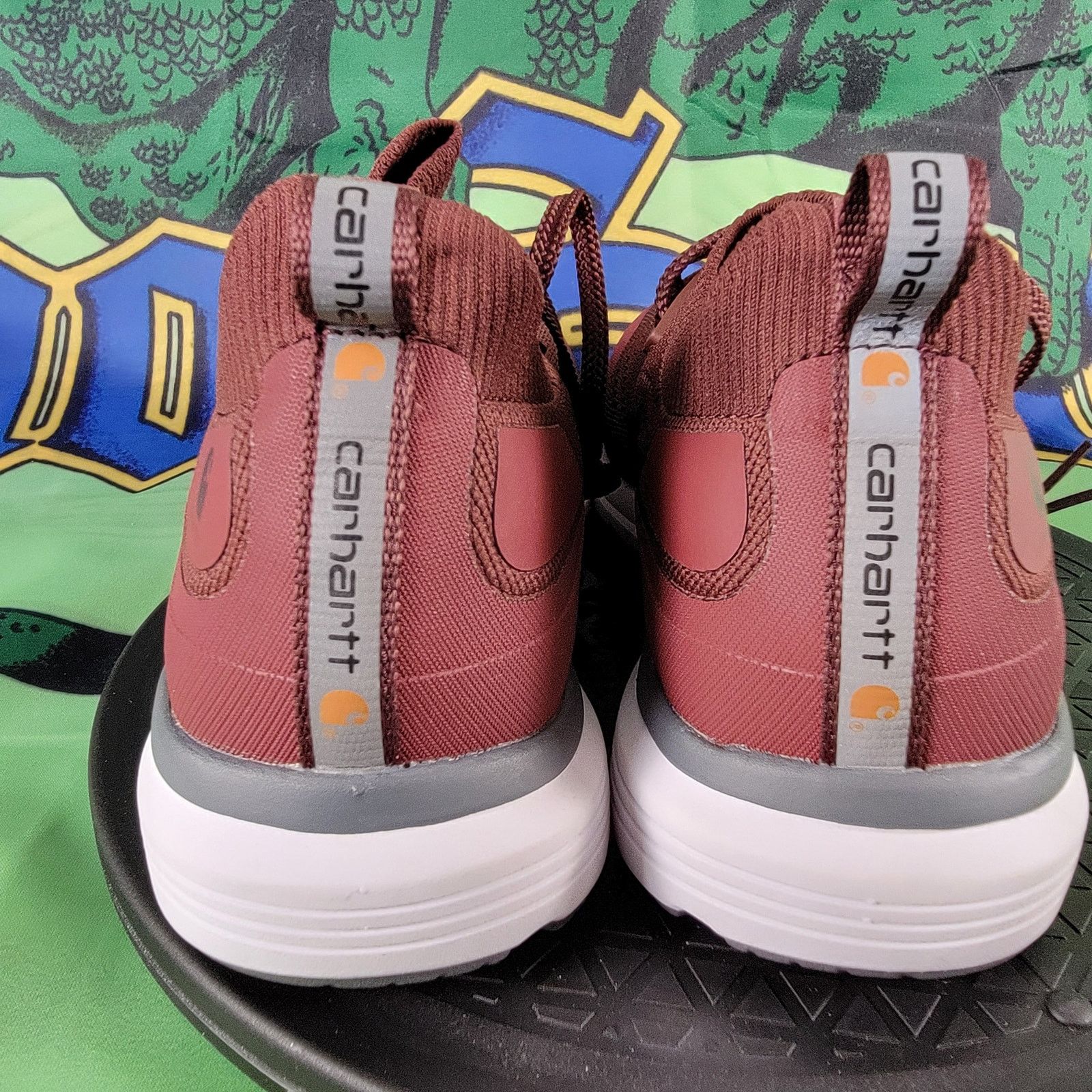 Carhartt Carhartt Womens Haslett SD Work Shoe Burgundy Sz 8.5 FS2404W Size US 8.5 / IT 38.5 - 4 Thumbnail