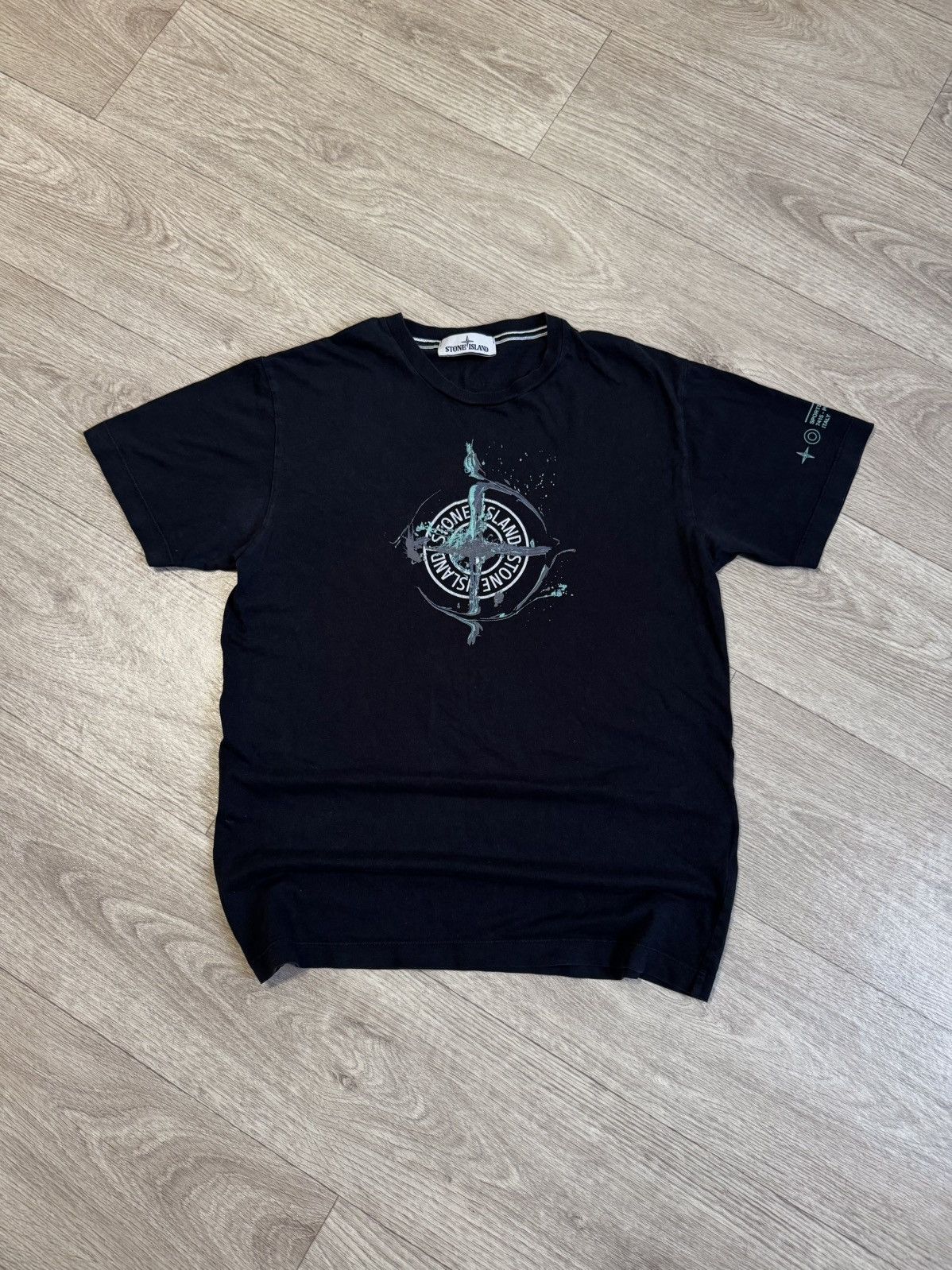 Stone Island 🔷Stone Island “Marble One” Print T-shirt🔷 Size US M / EU 48-50 / 2 - 1 Thumbnail
