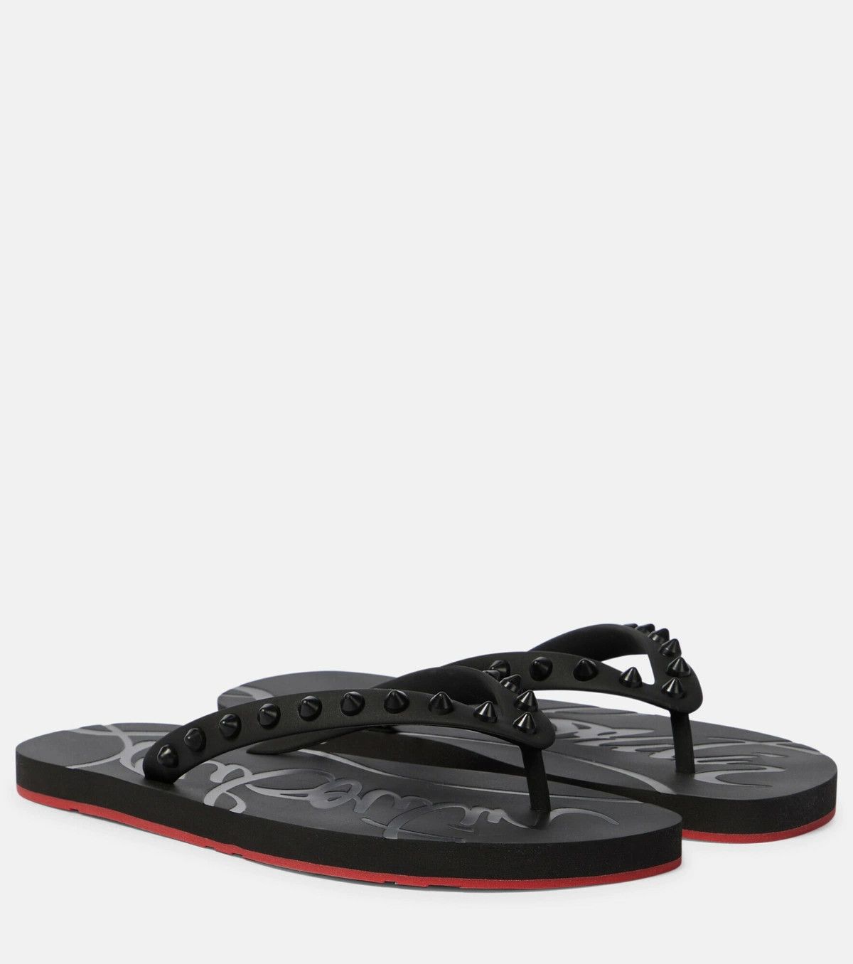 o1s1wg110924 Loubi Flip Sandals in Black