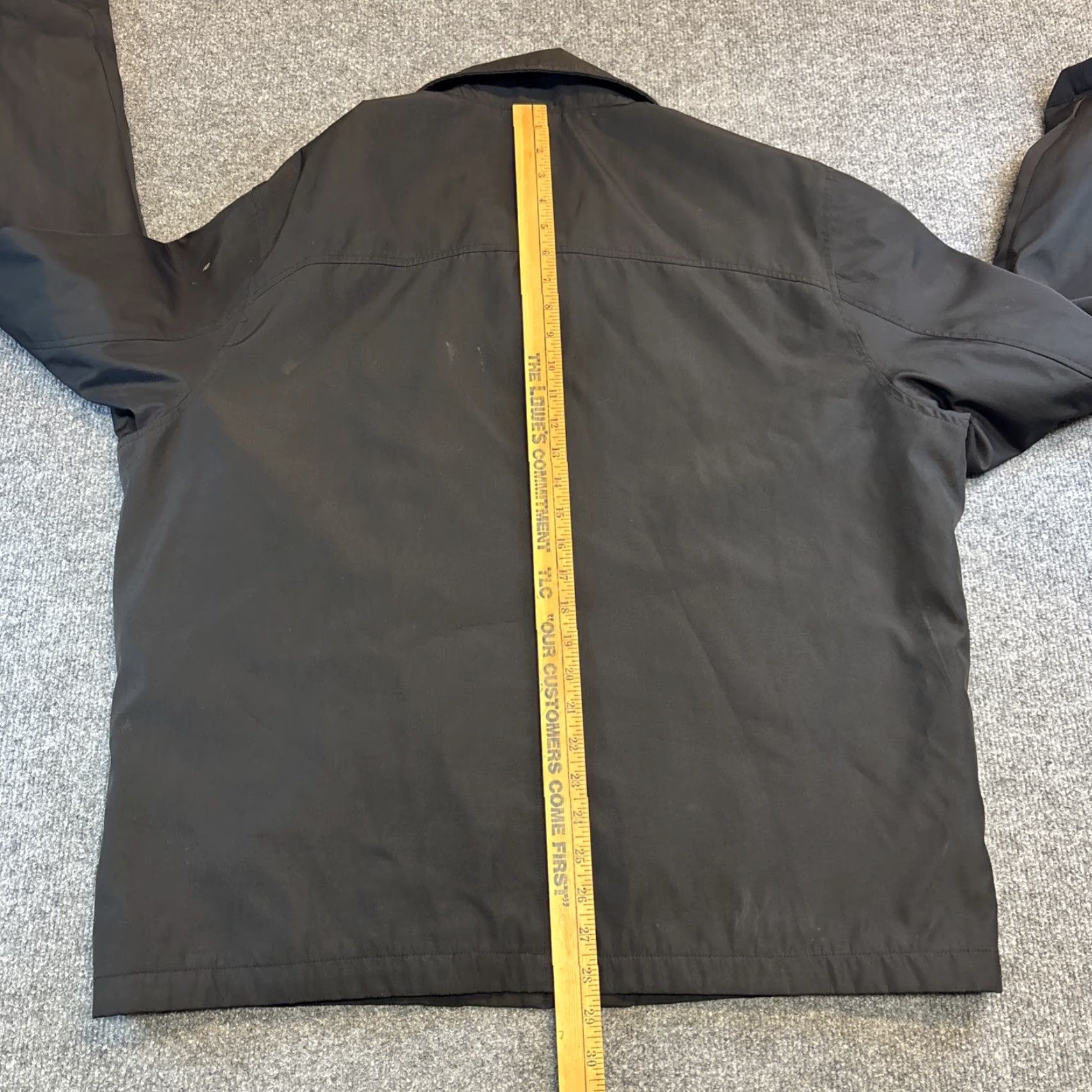 Guess Guess Bomber Jacket Full Zip Outerwear Jacket Mens Size Large Black Lined Coat Overcoat Nylon Mens L Black Size US L / EU 52-54 / 3 - 7 Thumbnail