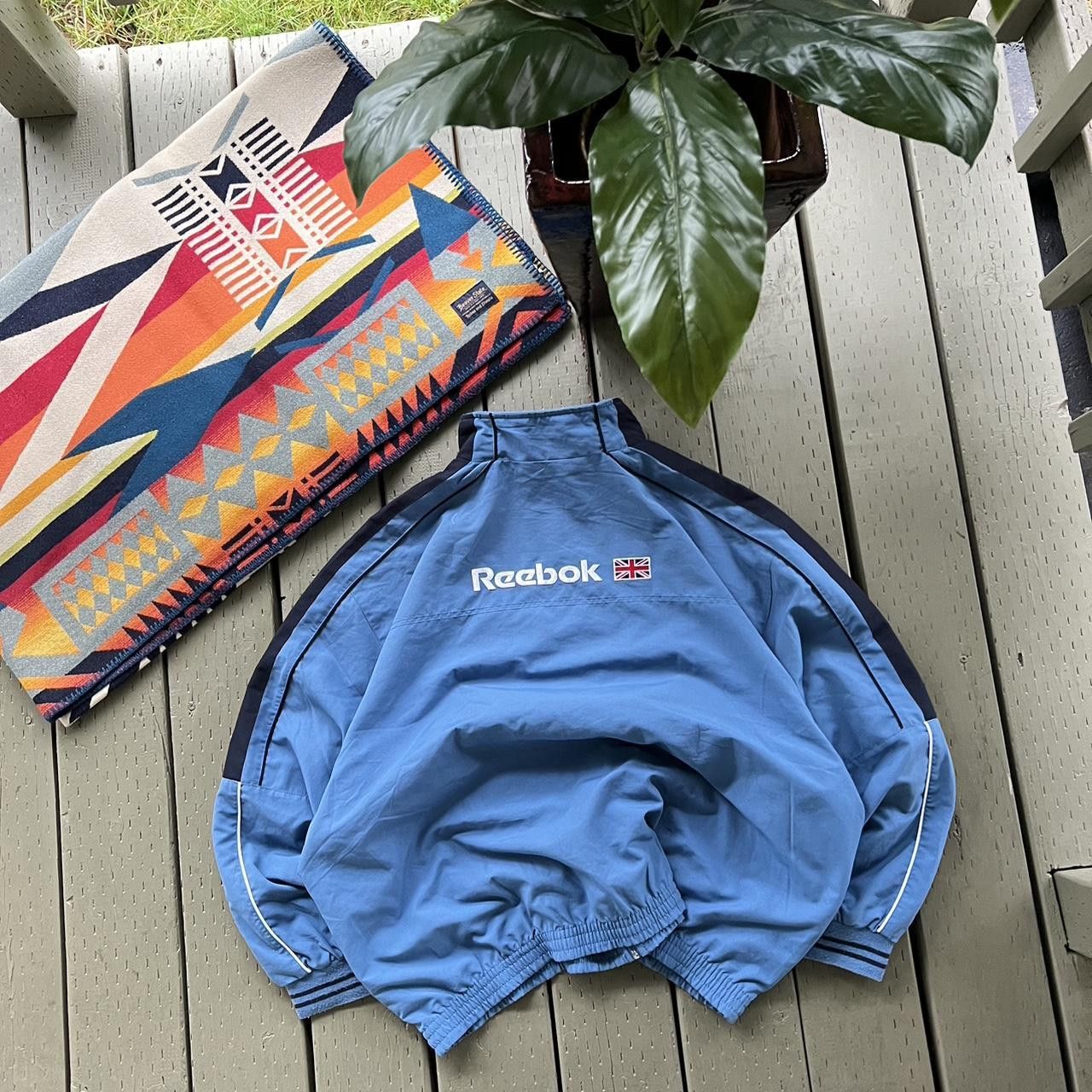 Reebok × Vintage Vintage 90's Reebok Windbreaker Jacket Size US XXL / EU 58 / 5 - 1 Thumbnail