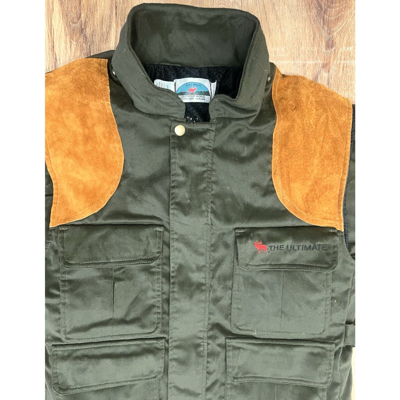 Vintage VINTAGE Gary Neese Outdoor The Ultimate Suede Patches Hunting Jacket & Vest S Mens Jacket Size US S / EU 44-46 / 1 - 3 Thumbnail