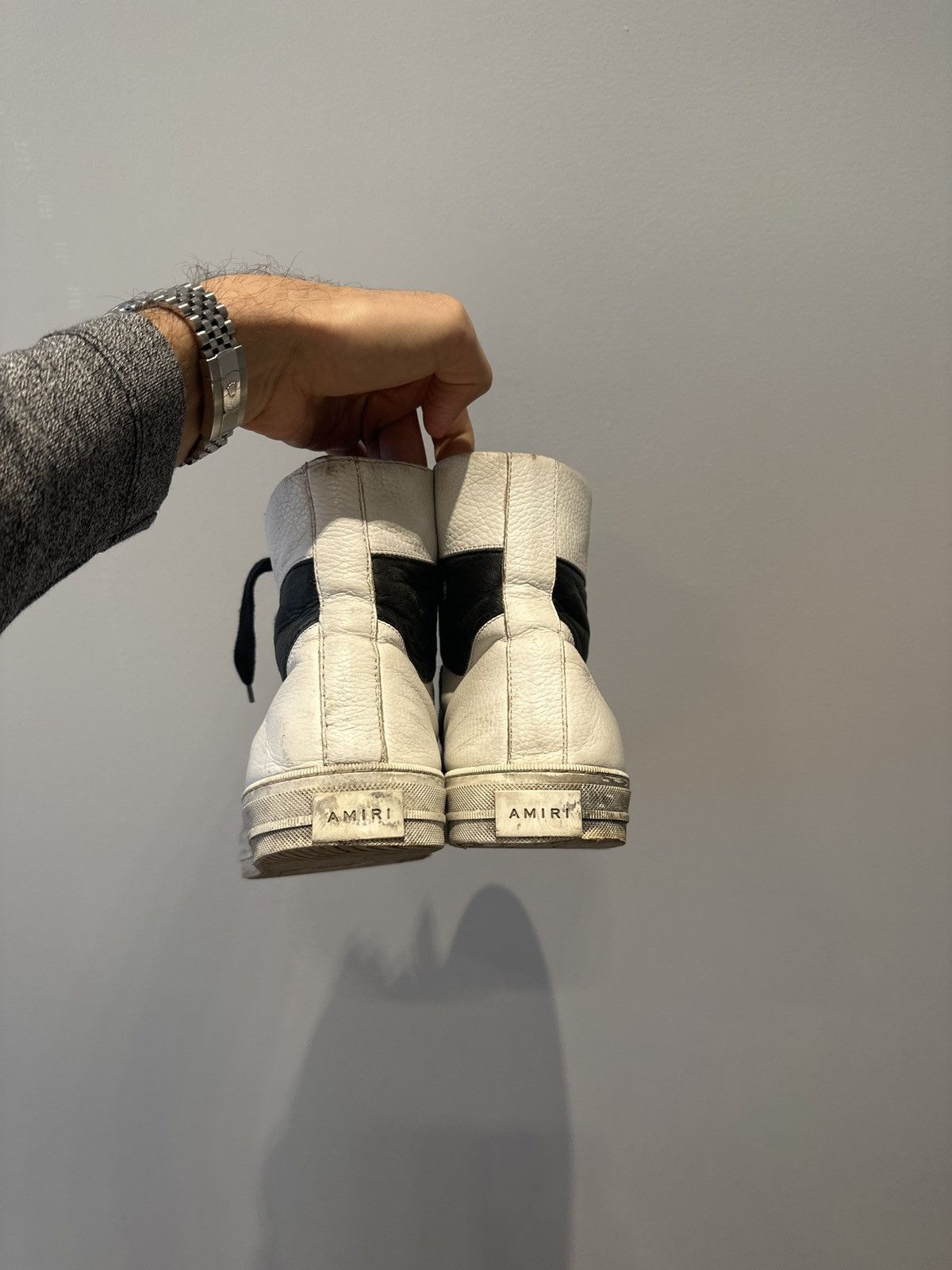 Amiri Amiri High Top Sneakers Size US 11.5 / EU 44-45 - 7 Thumbnail