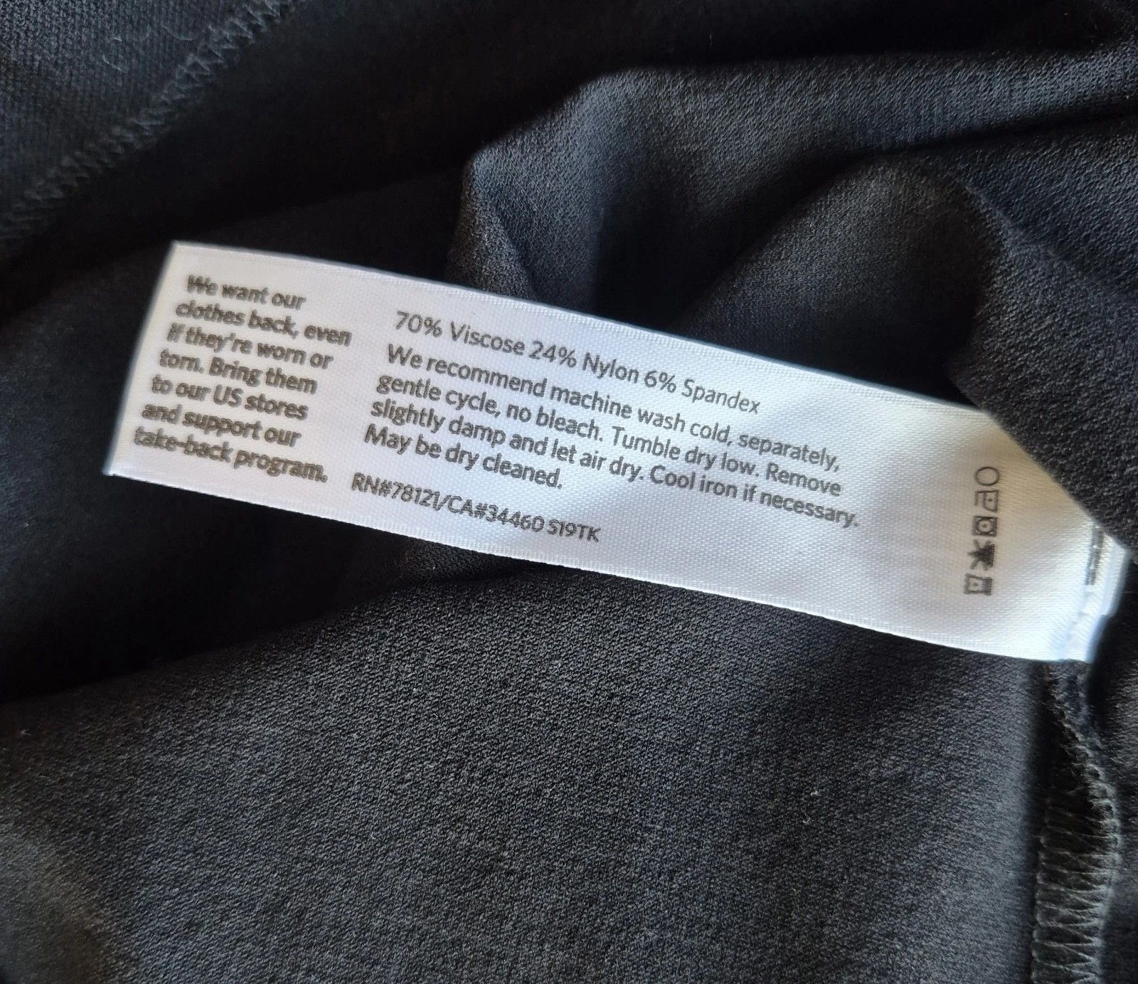 Eileen Fisher Dress Washable Crepe Sleeveless Pullover Gift Minimalist Size L / US 10 / IT 46 - 5 Thumbnail