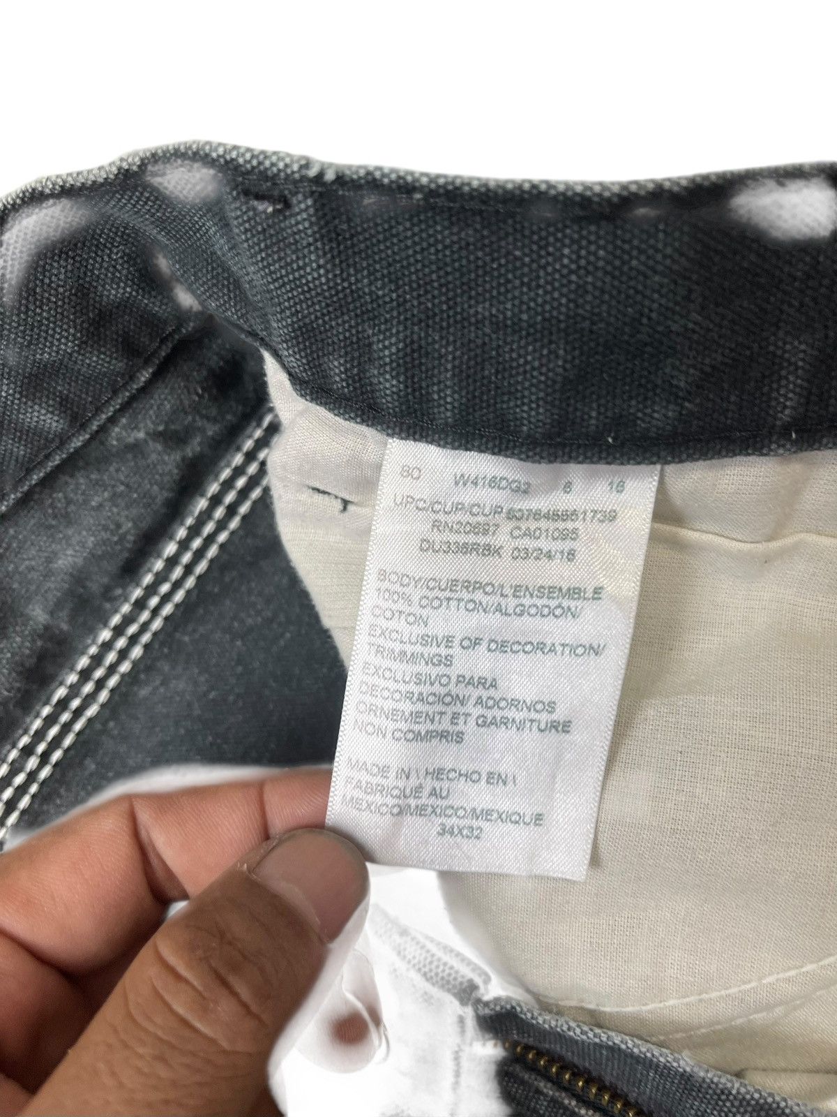 Dickies Vintage Dickies Carpenter Faded Distressed Size US 34 / EU 50 - 7 Thumbnail