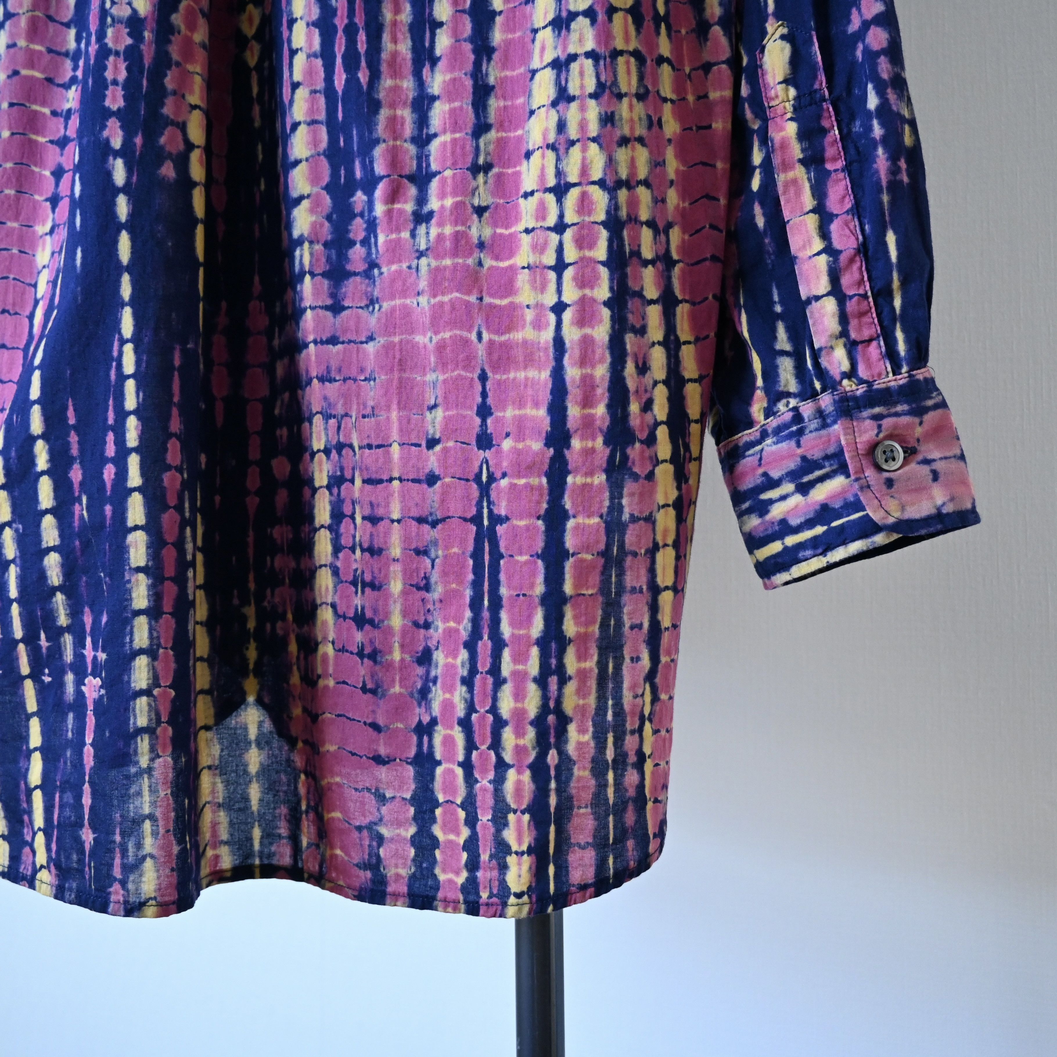 Engineered Garments Engineered Garments "19th Century Shirt" Lawn batik stripe Size US S / EU 44-46 / 1 - 6 Thumbnail