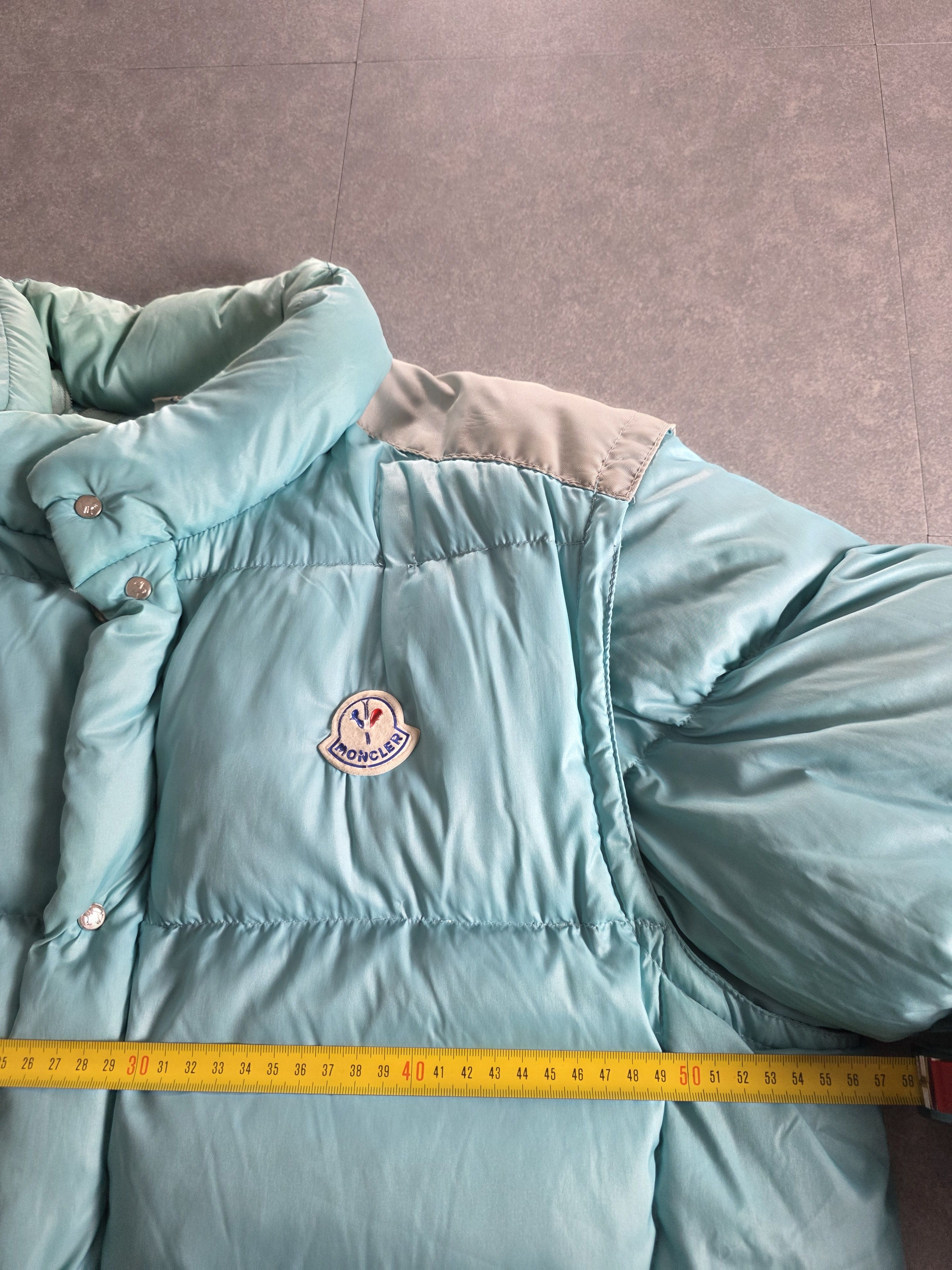 Moncler Puffer Moncler Vintage Made in France Turchese Embroidered Size US L / EU 52-54 / 3 - 10 Thumbnail