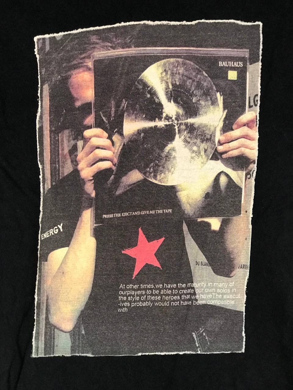 Band Tees vintage bauhaus band peter murphy Size US M / EU 48-50 / 2 - 4 Thumbnail