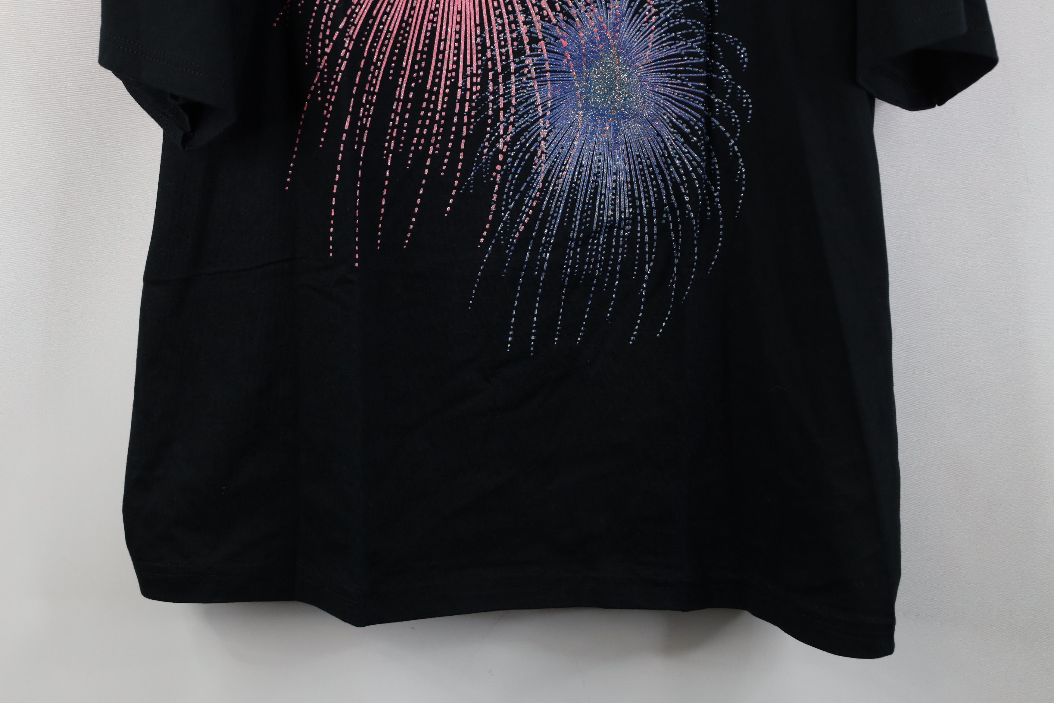 Vintage Vintage 90s Dance Fireworks Short Sleeve T-Shirt Black USA Size XL / US 12-14 / IT 48-50 - 3 Thumbnail