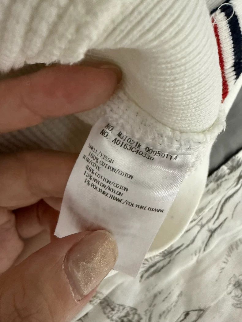 Thom Browne Thom Browne White hoodie Size US S / EU 44-46 / 1 - 4 Thumbnail