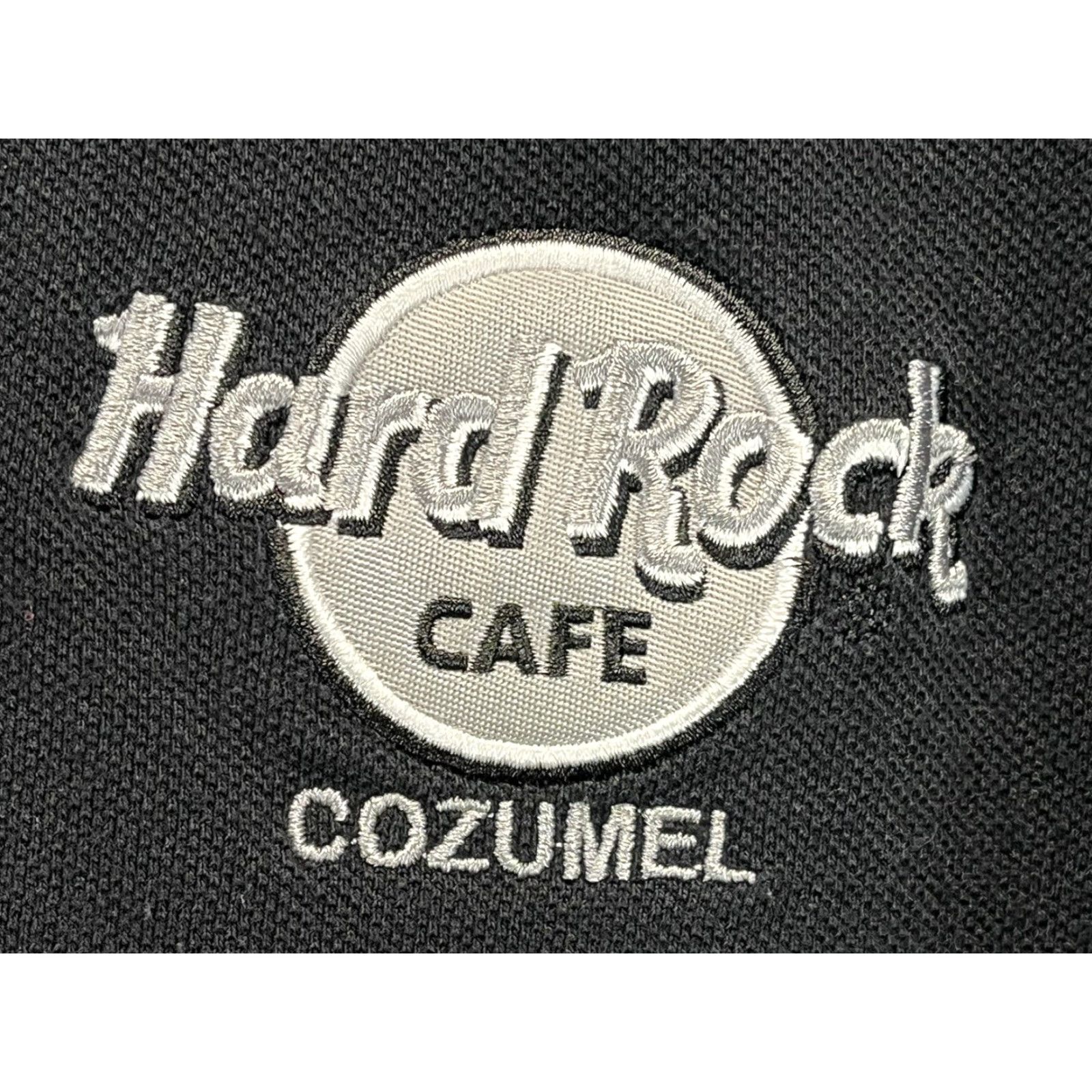 Hard Rock Cafe VINTAGE Hard Rock Cafe Polo Shirt Cozumel Mexico Black XL Men’s Polo Shirt Size XL Mens Size US XL / EU 56 / 4 - 4 Thumbnail