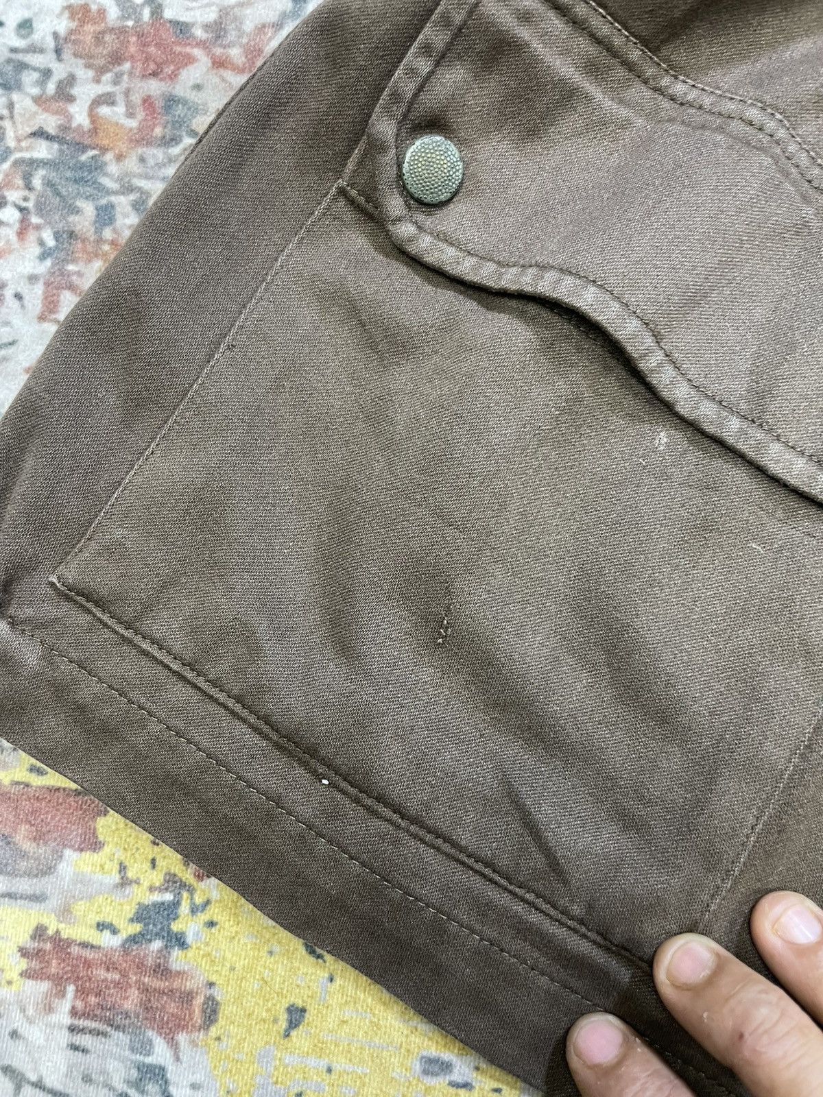 Vintage Vintage 1990s Military French Army F2 Field Jacket Size US M / EU 48-50 / 2 - 9 Thumbnail