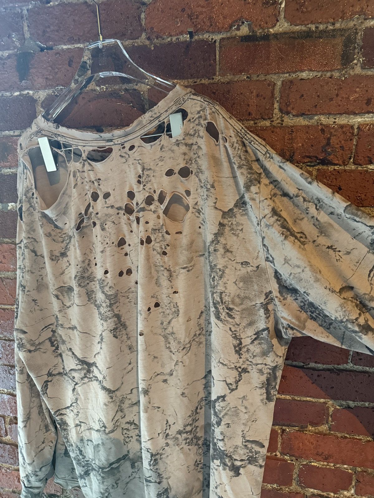 Vintage Real tree thrashed camo shirt Size US XXL / EU 58 / 5 - 6 Thumbnail