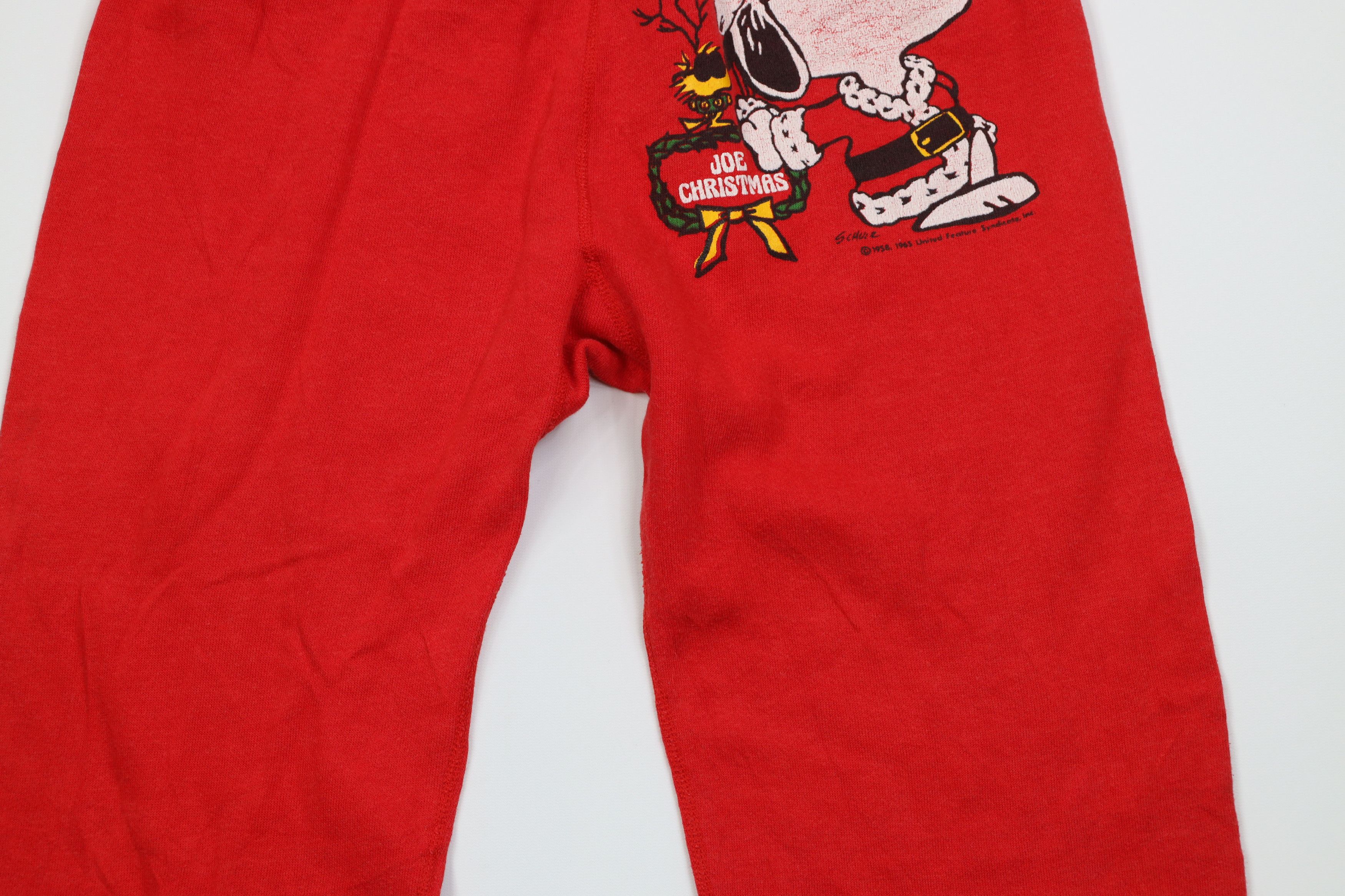 Vintage Vintage 60s Snoopy Peanuts Christmas Sweatpants Joggers USA Size US 34 / EU 50 - 3 Thumbnail