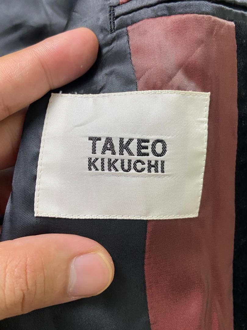 Takeo Kikuchi Takeo Kikuchi Single Breasted Velvet Blazer (198) Size US XXS / EU 40 - 3 Thumbnail