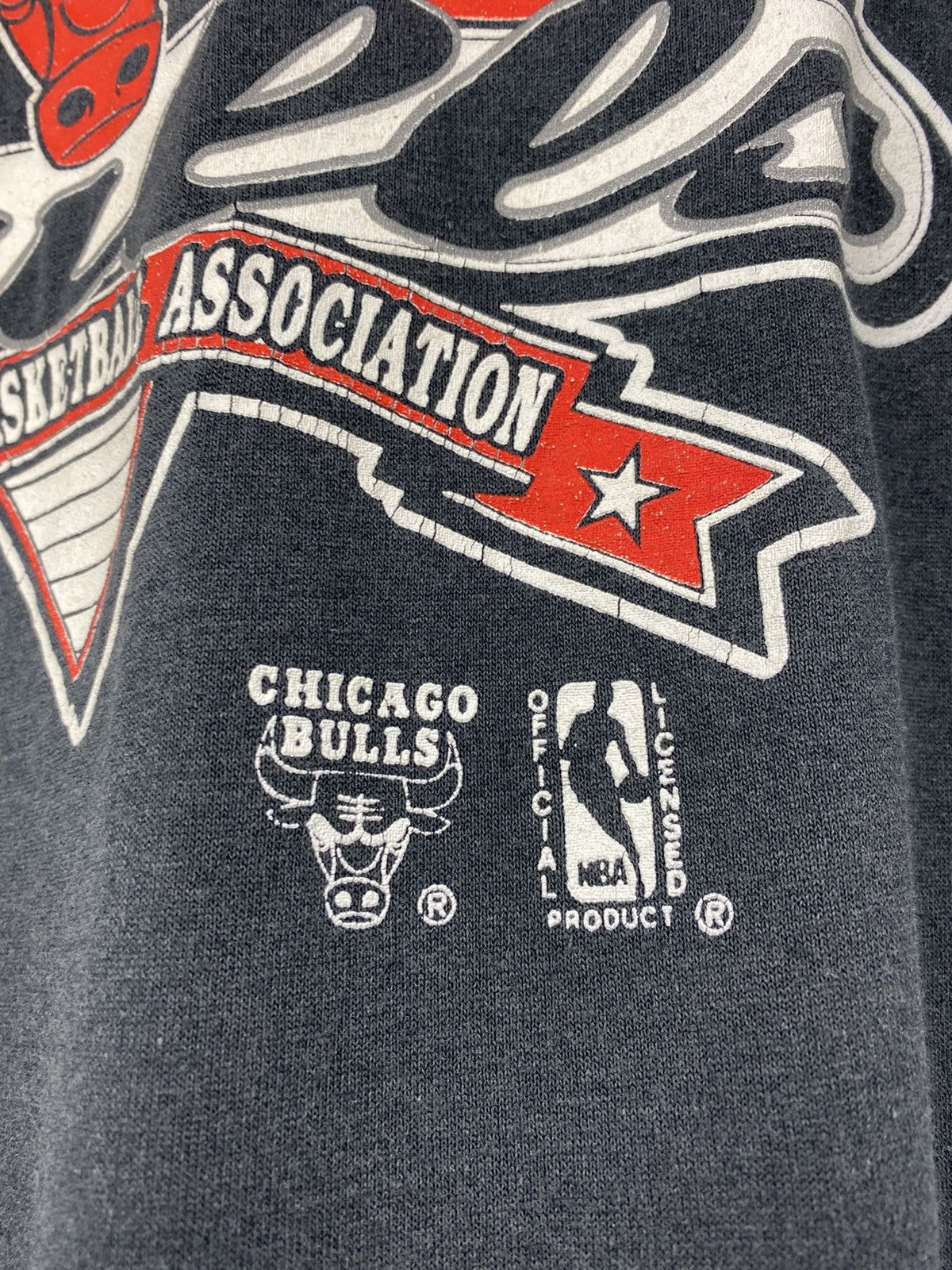 NBA Vintage Chicago Bulls T Shirt Mikel Jordan Tee Lakers Suns Size US XL / EU 56 / 4 - 3 Thumbnail