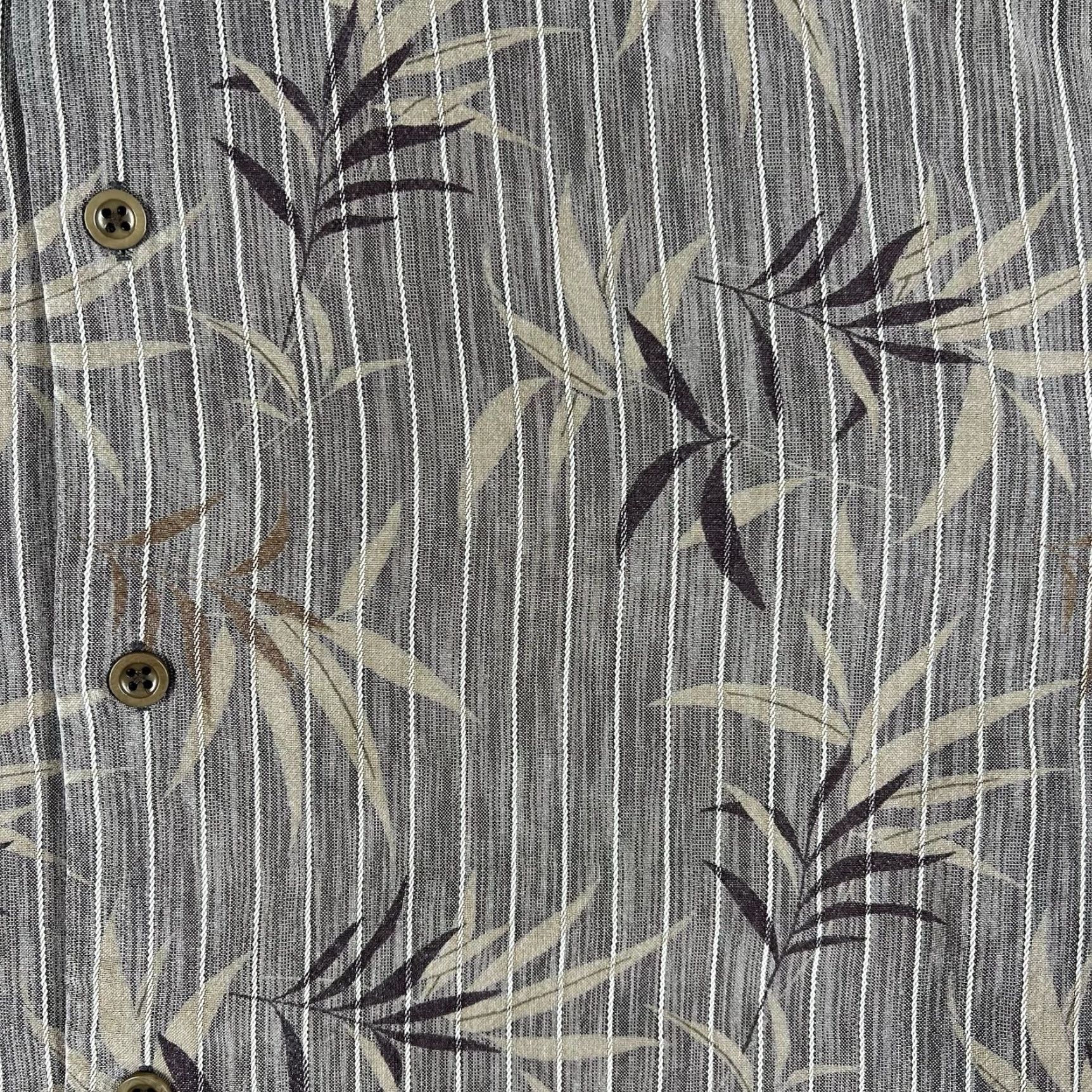 Tommy Bahama Tommy Bahama Shirt M Mens Hawaiian Button-Up Short Sleeve Brown 100% Tencel Lyocell Floral Classic Casual Size US M / EU 48-50 / 2 - 6 Thumbnail
