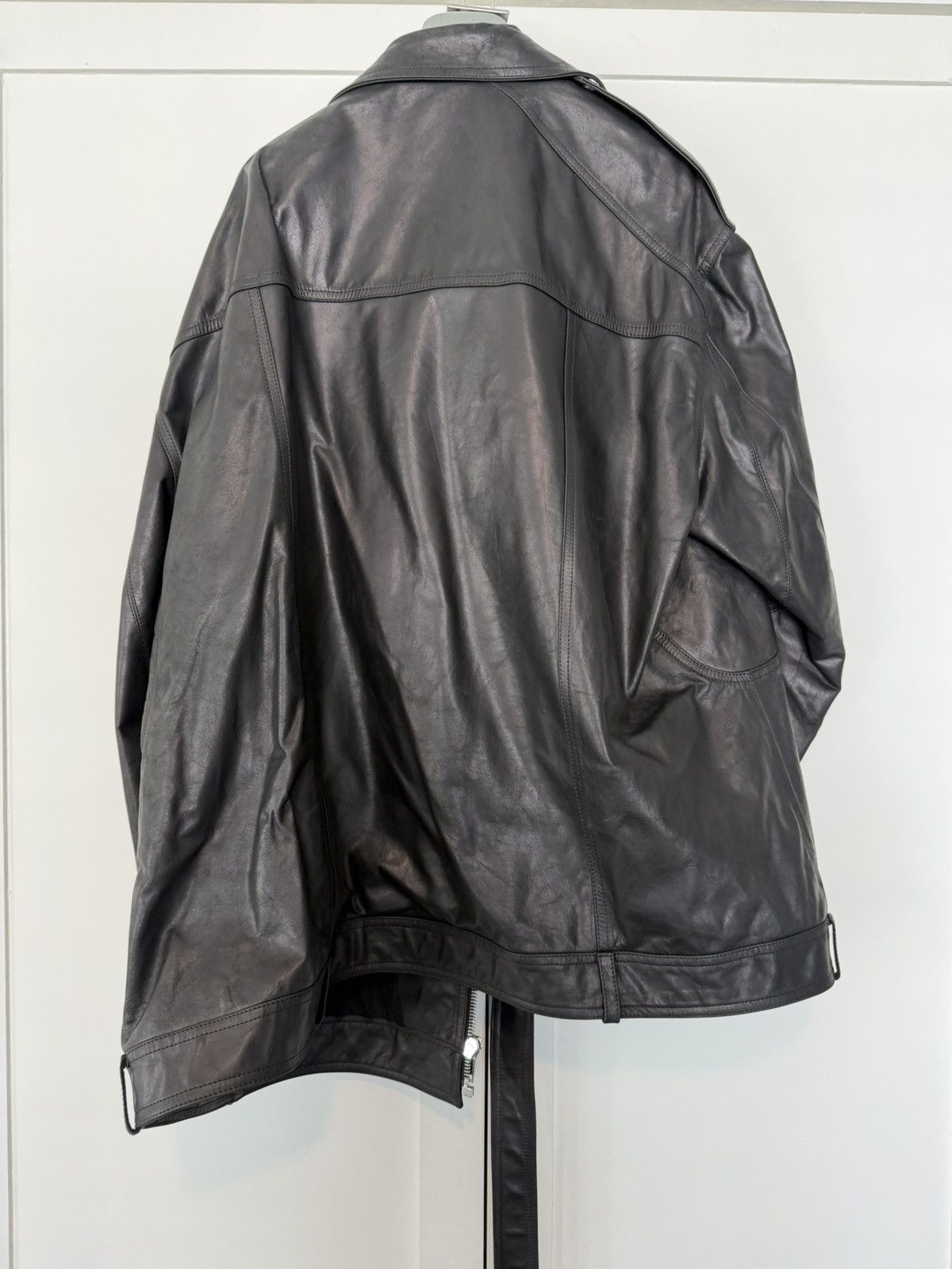 Rick Owens Rick Owens leather jacket Size US M / EU 48-50 / 2 - 2 Thumbnail