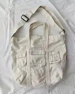 Japanese Brand Fashion utility canvas messenger grunge bag vintage Size ONE SIZE - 5 Thumbnail